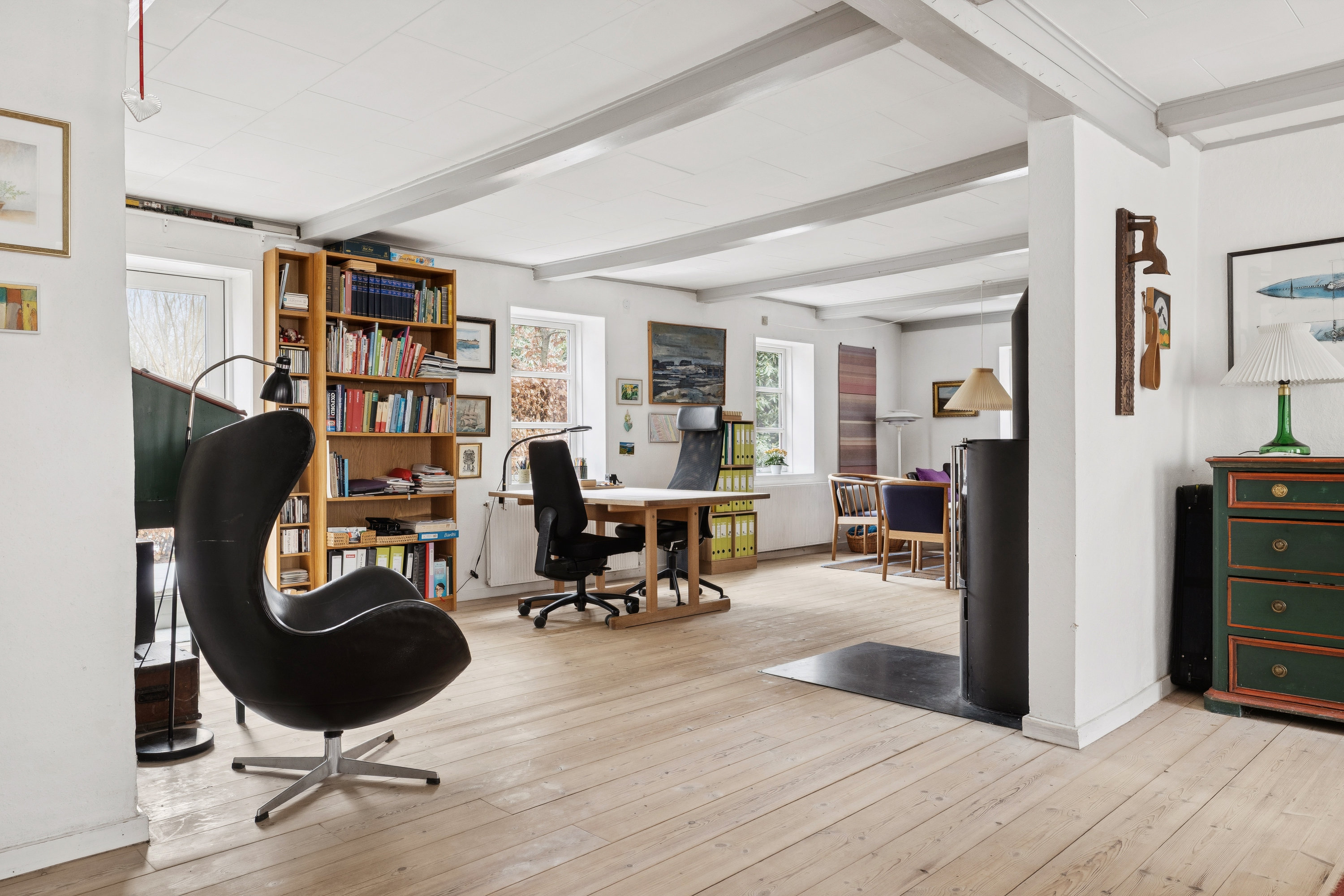 Fremhævet stue billede i fuldskærmstilstand. Billede af Cecilieborgvej 4, Katbjerg, 9550 Mariager