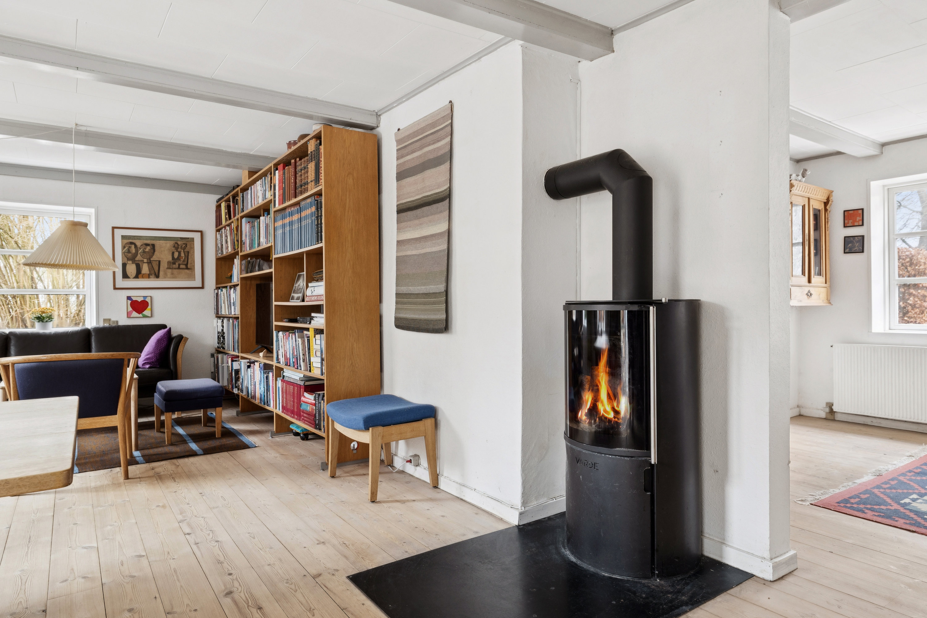 Fremhævet stue billede i fuldskærmstilstand. Billede af Cecilieborgvej 4, Katbjerg, 9550 Mariager