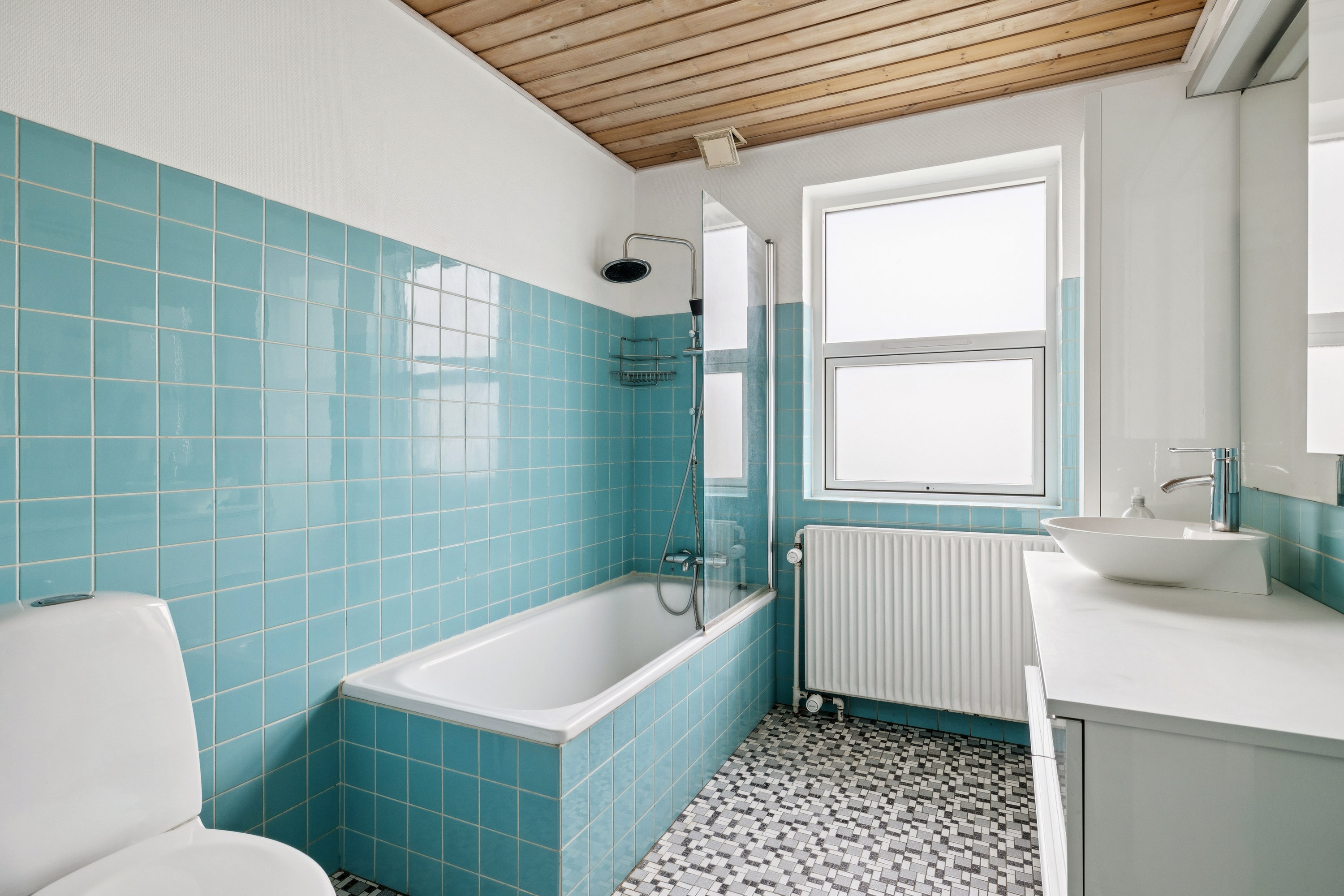 Fremhævet badeværelse billede i fuldskærmstilstand. Billede af Ribesvej 7, Hørby, 9500 Hobro