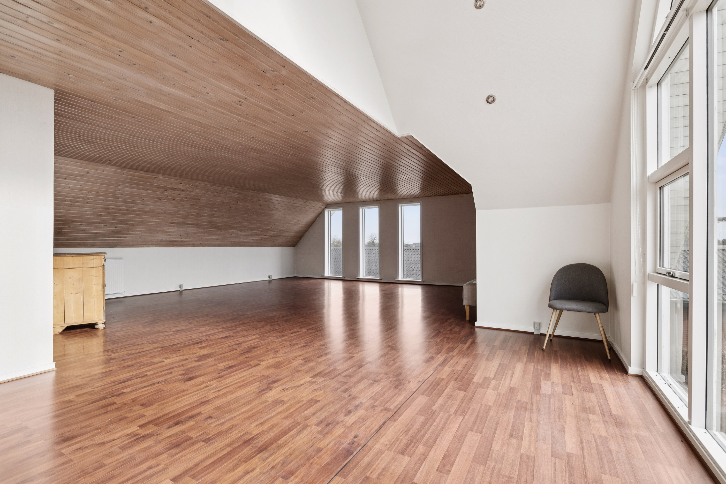 Fremhævet opholdsrum billede i fuldskærmstilstand. Billede af Ribesvej 7, Hørby, 9500 Hobro