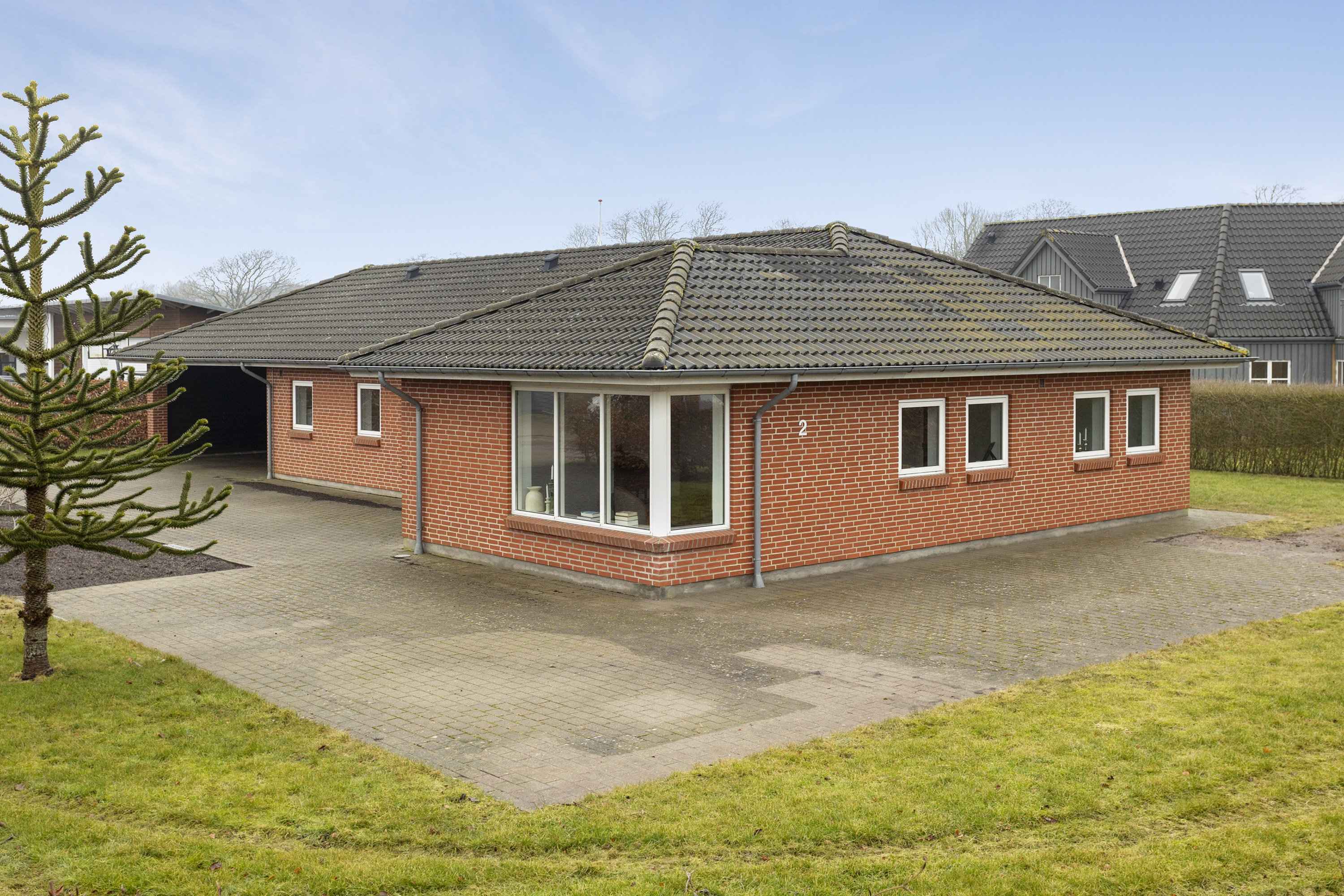 Fremhævet område billede i fuldskærmstilstand. Billede af Rølkjær 2, 6600 Vejen