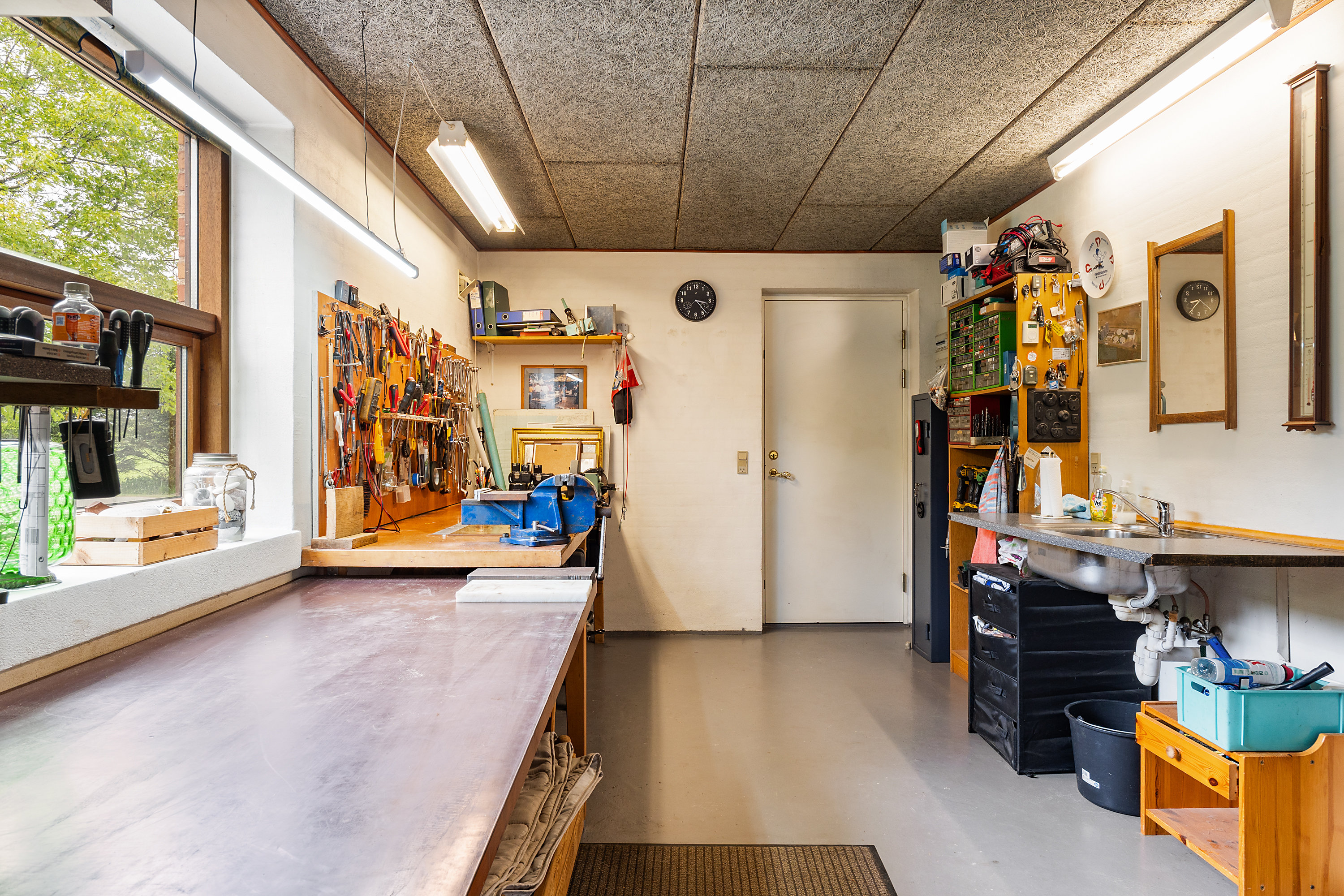 Fremhævet hobbyrum billede i fuldskærmstilstand. Billede af Skærbækvej 4, Vium Øst, 6920 Videbæk