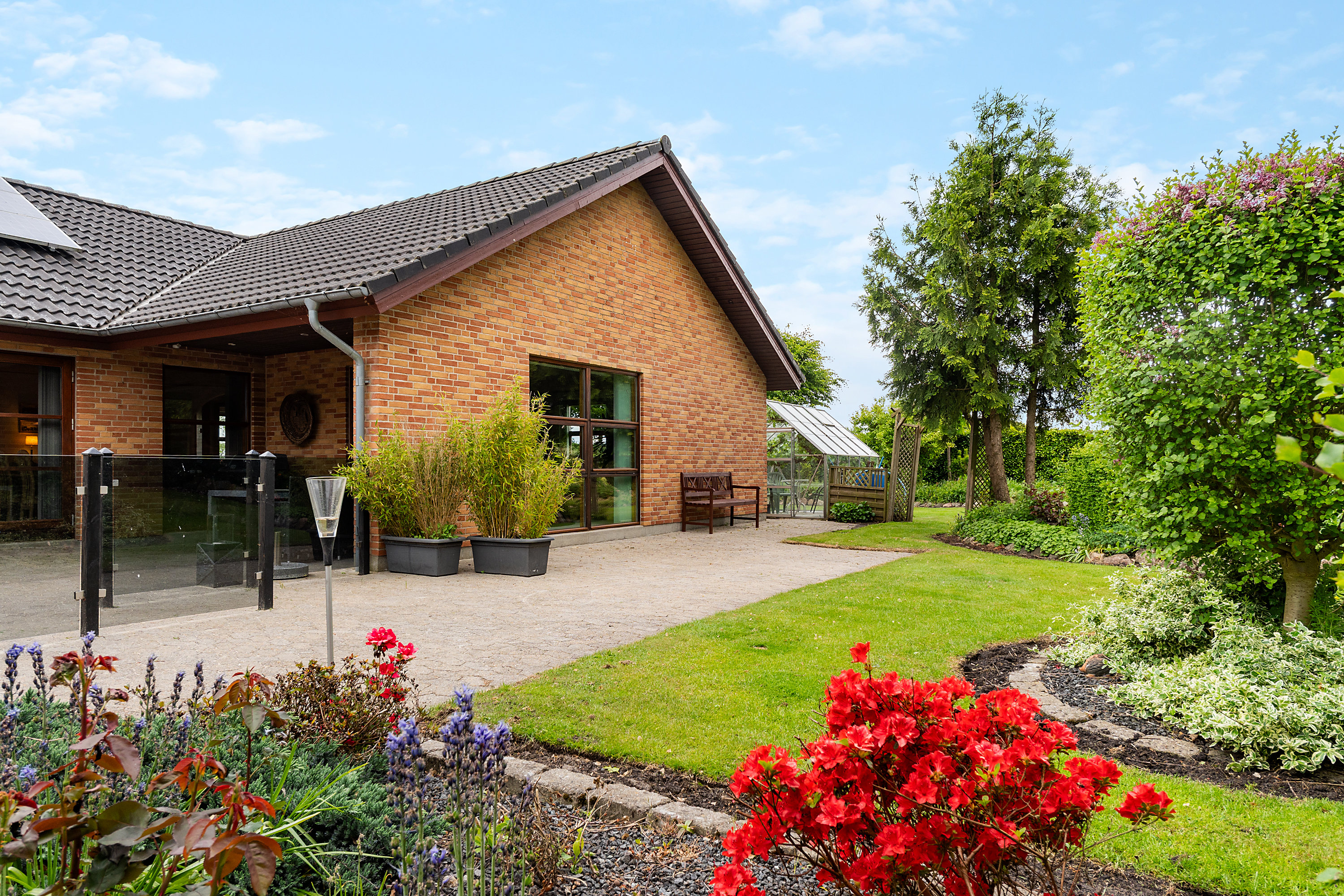 Fremhævet have billede i fuldskærmstilstand. Billede af Skærbækvej 4, Vium Øst, 6920 Videbæk