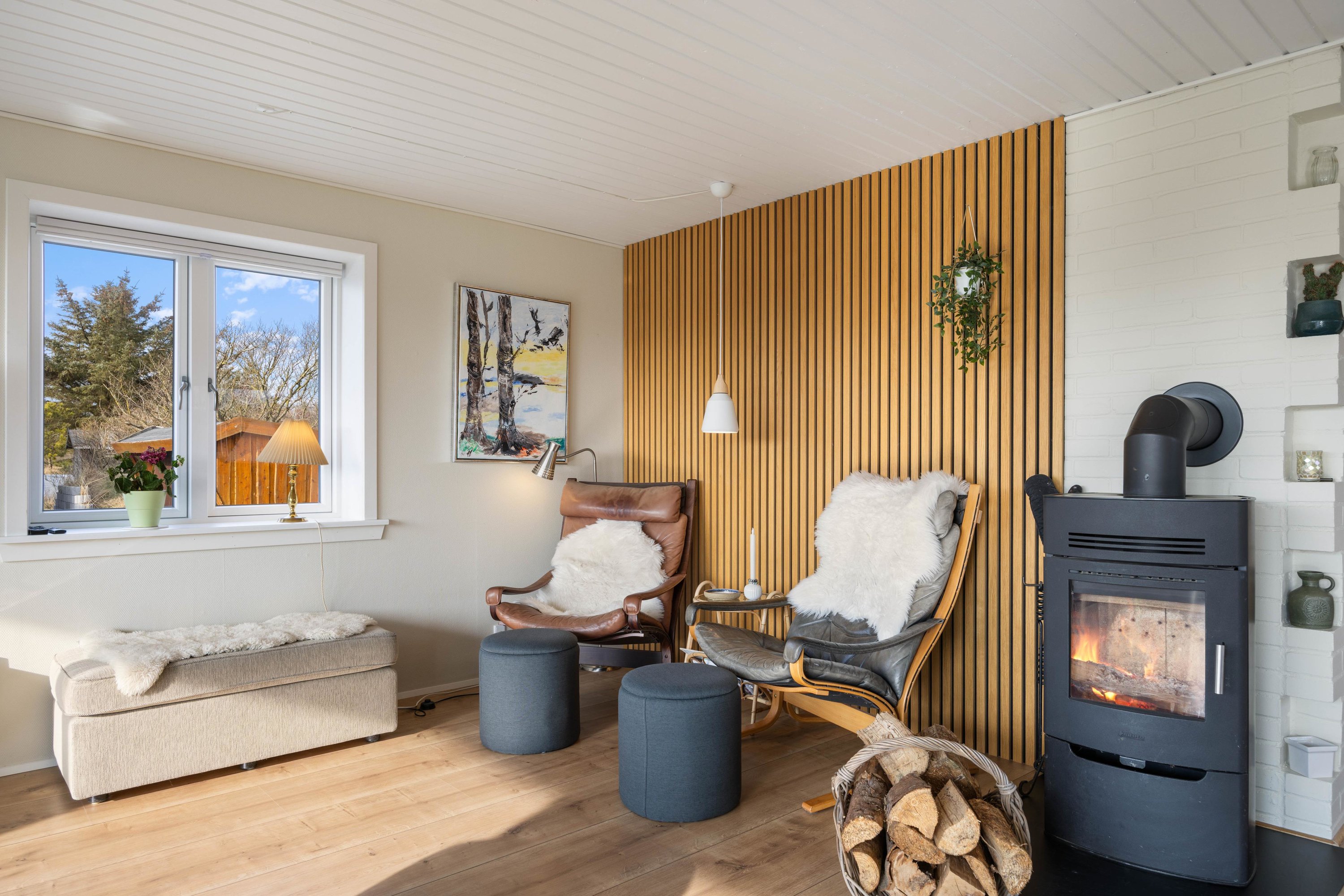 Fremhævet  billede i fuldskærmstilstand. Billede af Rørsangervej 22, Lodbj Hede, 6950 Ringkøbing