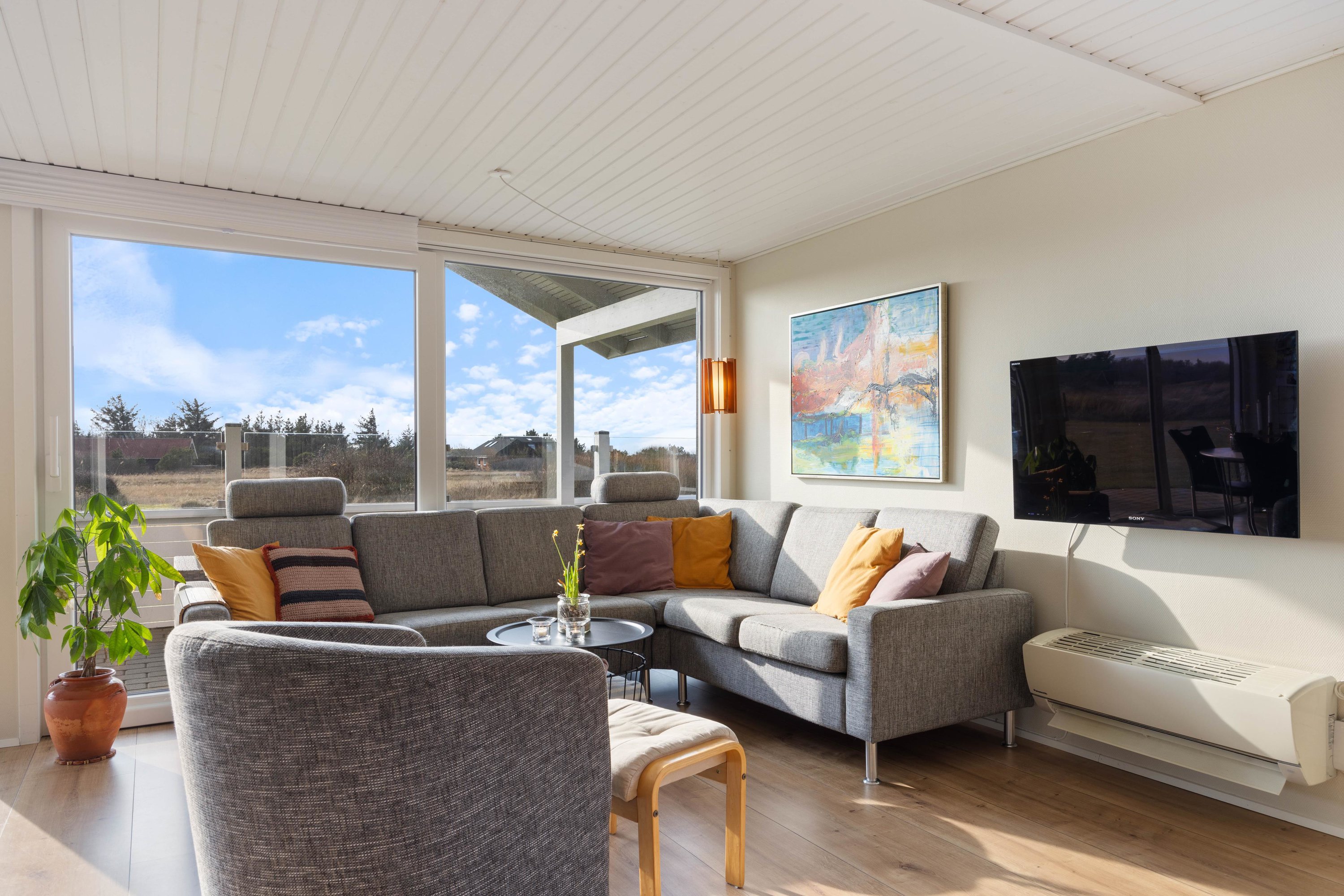 Fremhævet  billede i fuldskærmstilstand. Billede af Rørsangervej 22, Lodbj Hede, 6950 Ringkøbing