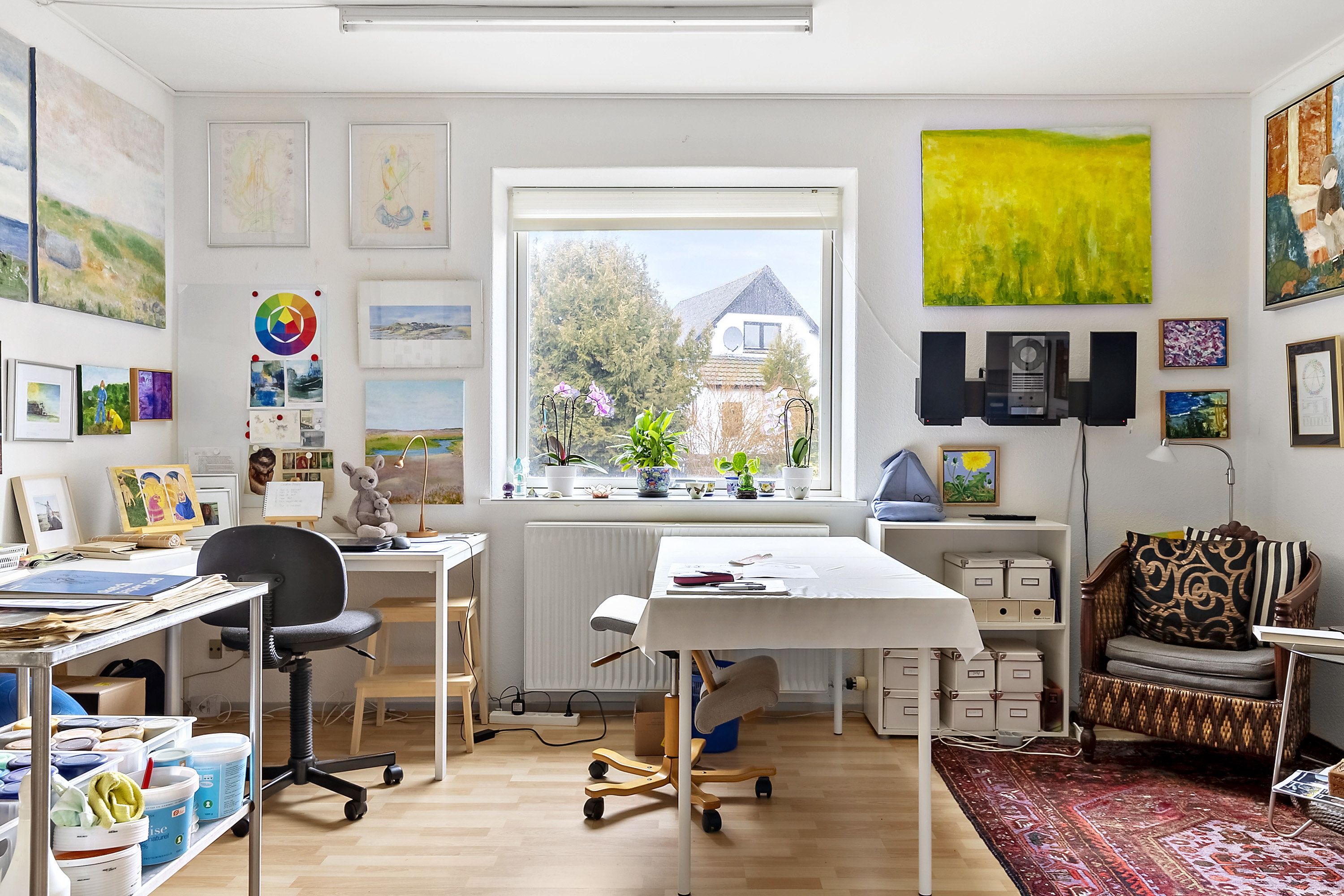 Fremhævet stue billede i fuldskærmstilstand. Billede af Hørretvej 25A, st.. 3., 8320 Mårslet