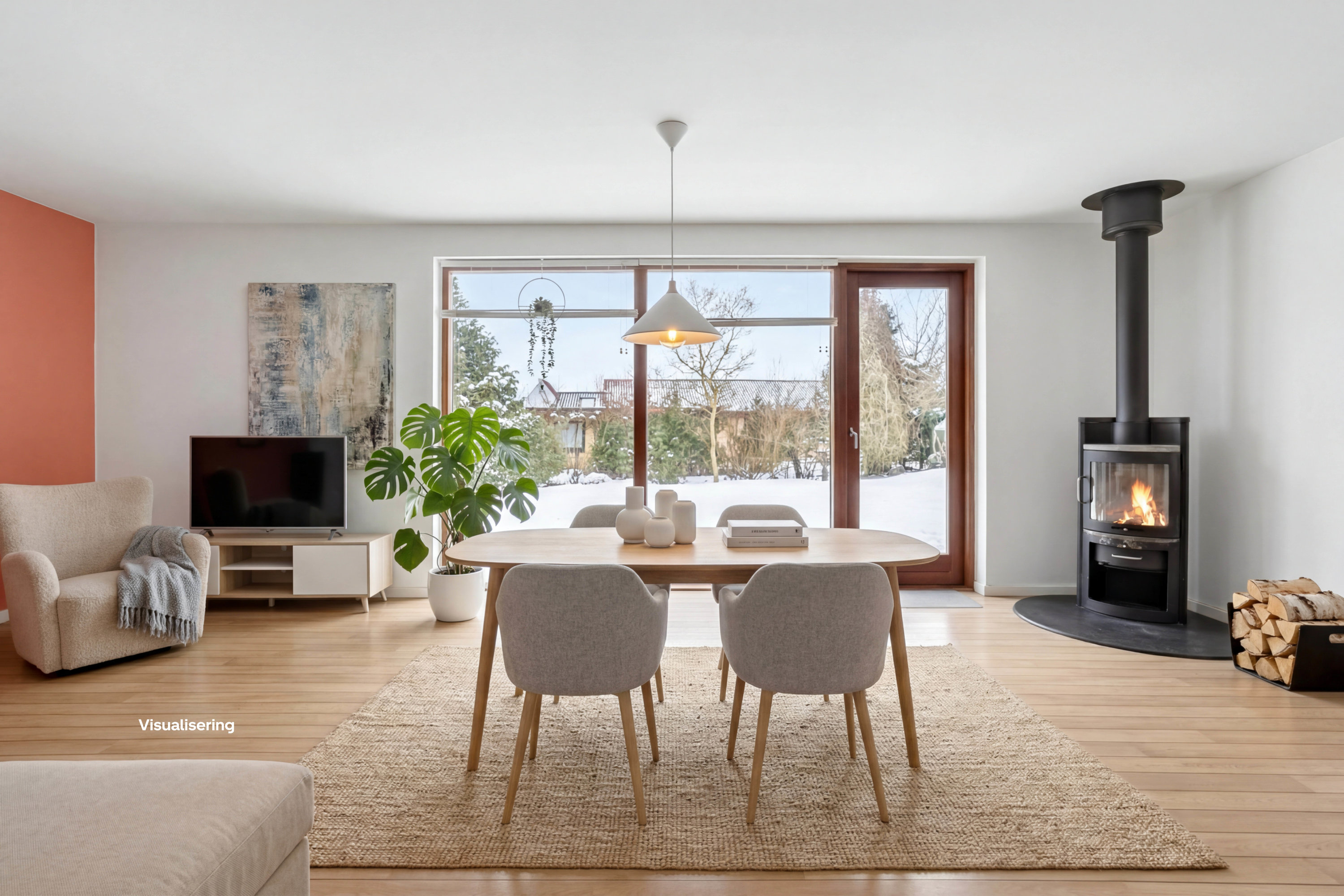 Fremhævet  billede i fuldskærmstilstand. Billede af Pilevænget 6, Ølsted, 8723 Løsning