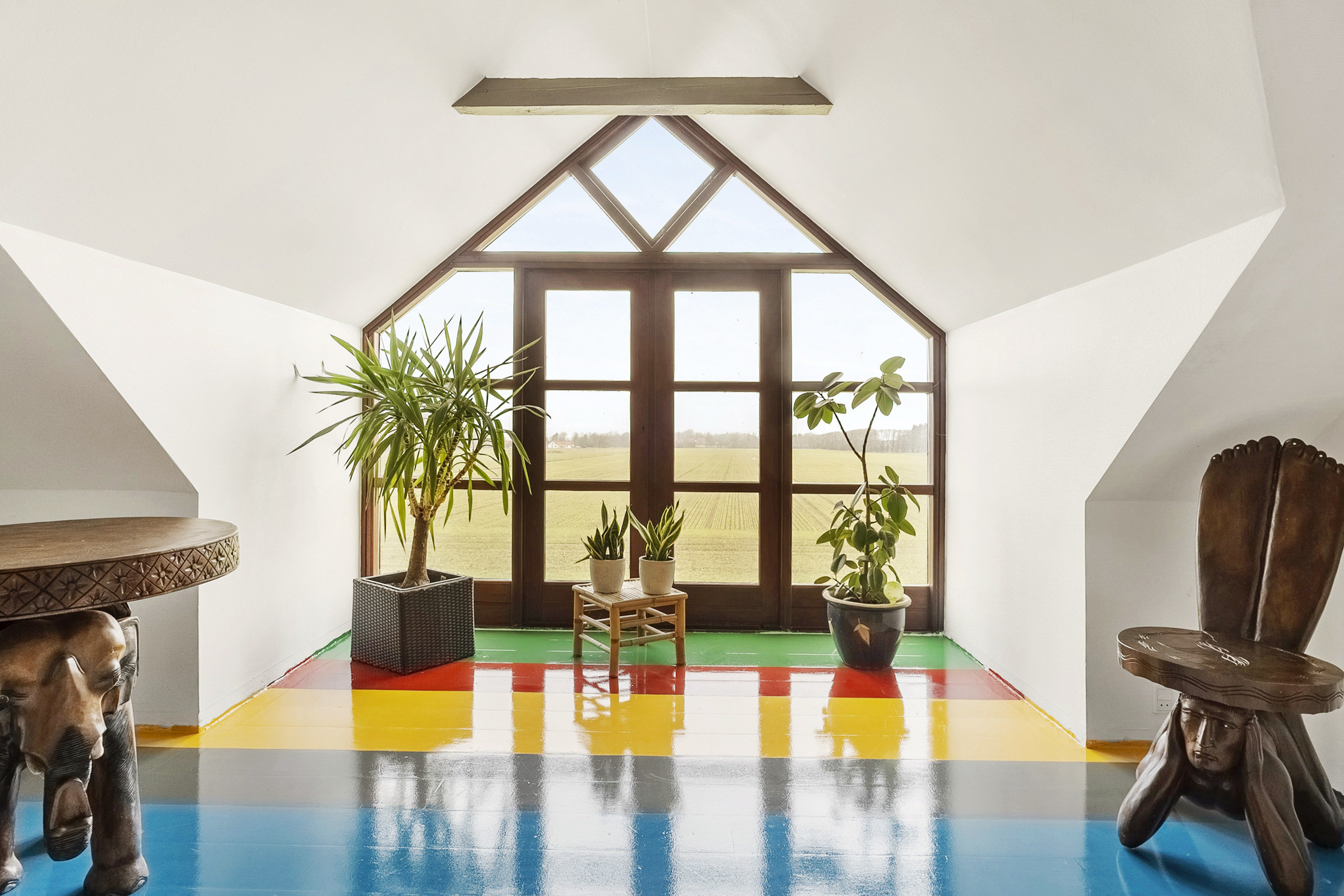 Fremhævet stue billede i fuldskærmstilstand. Billede af Nordmarksvej 7, Glud, 7130 Juelsminde