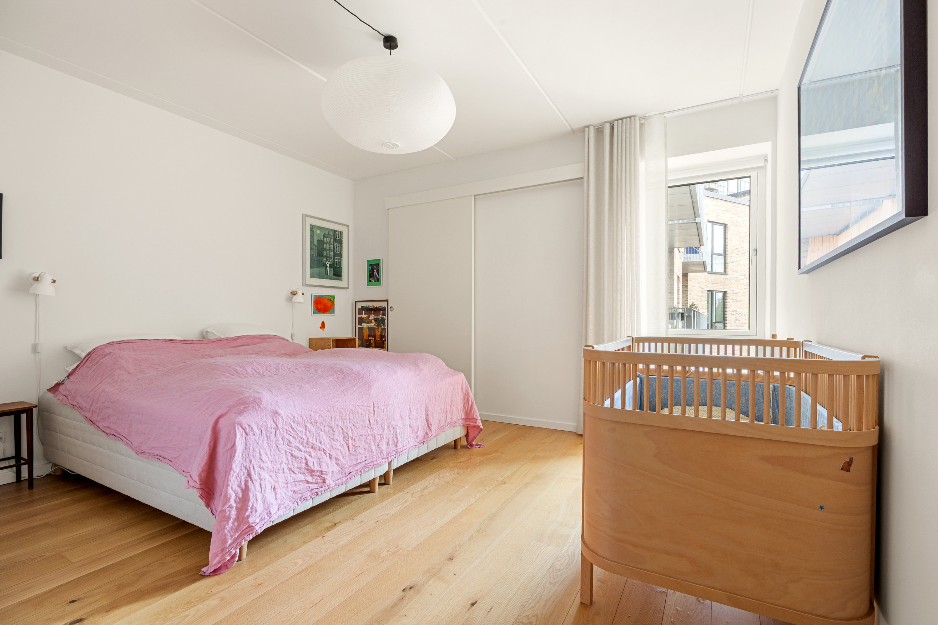 Fremhævet soveværelse billede i fuldskærmstilstand. Billede af Fadet 51, 2. 3., 1799 København V