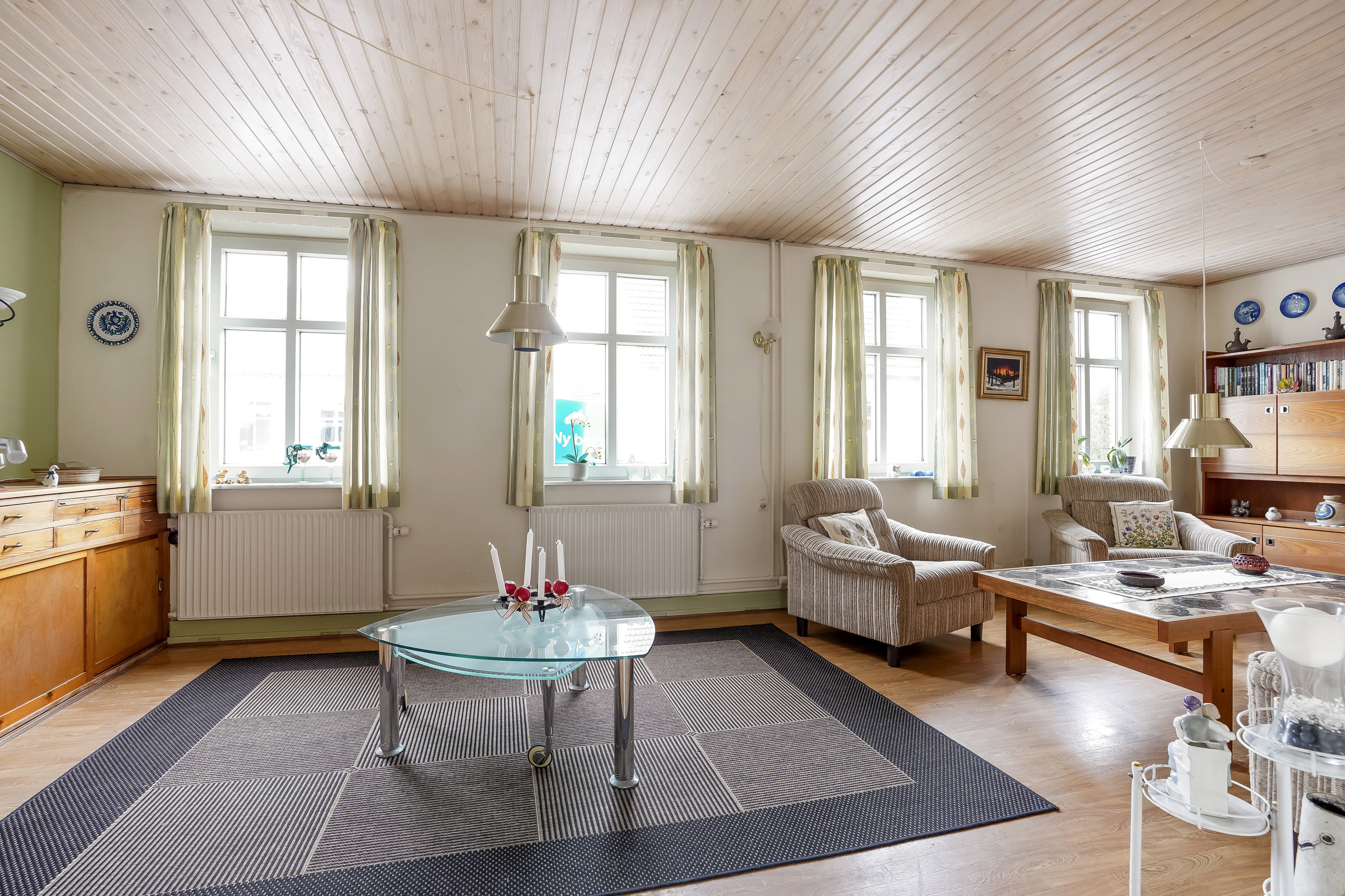 Fremhævet stue billede i fuldskærmstilstand. Billede af Søndergade 36, Gelsted, 5591 Gelsted