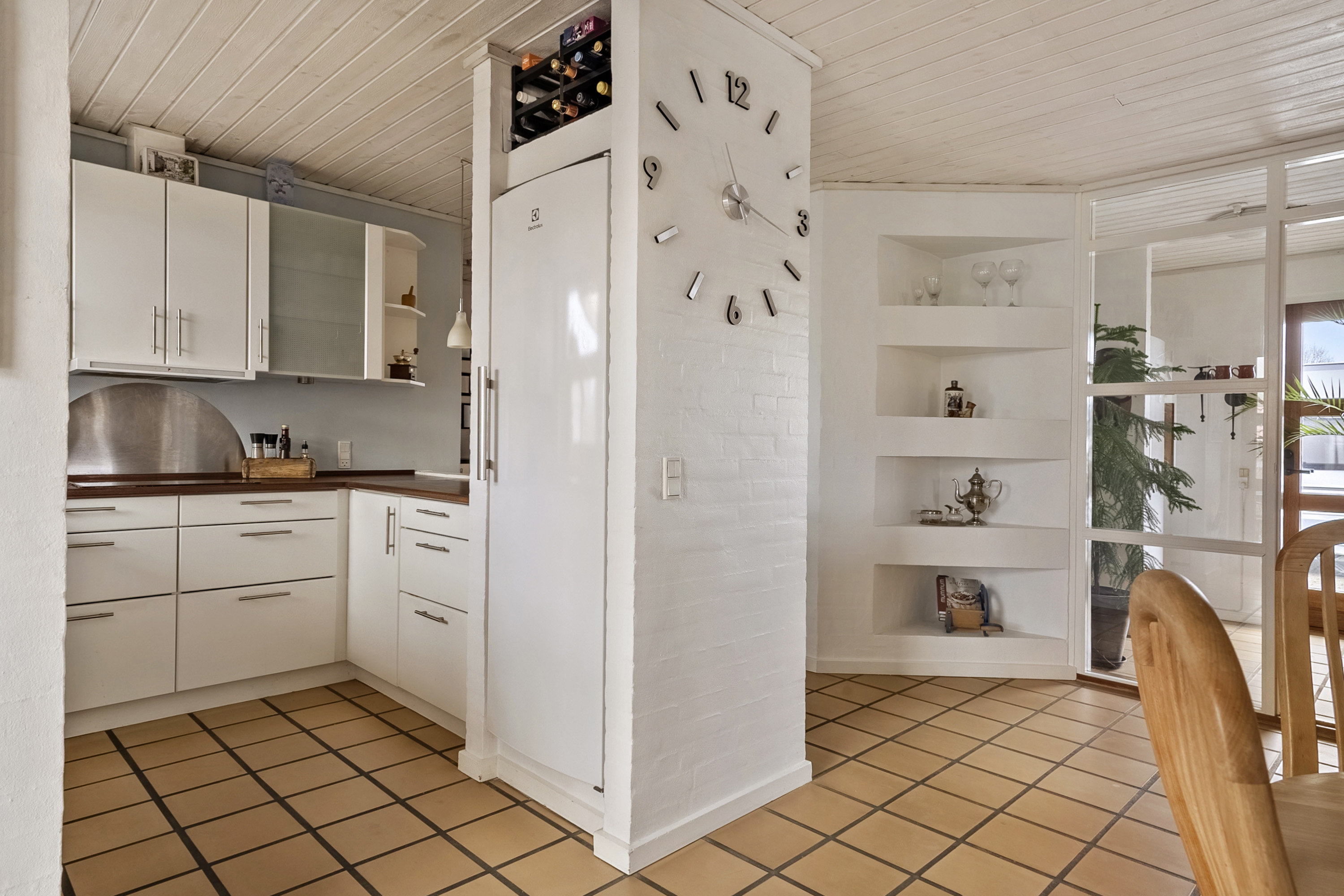 Fremhævet køkken billede i fuldskærmstilstand. Billede af Humleballe 28, Søvind, 8700 Horsens