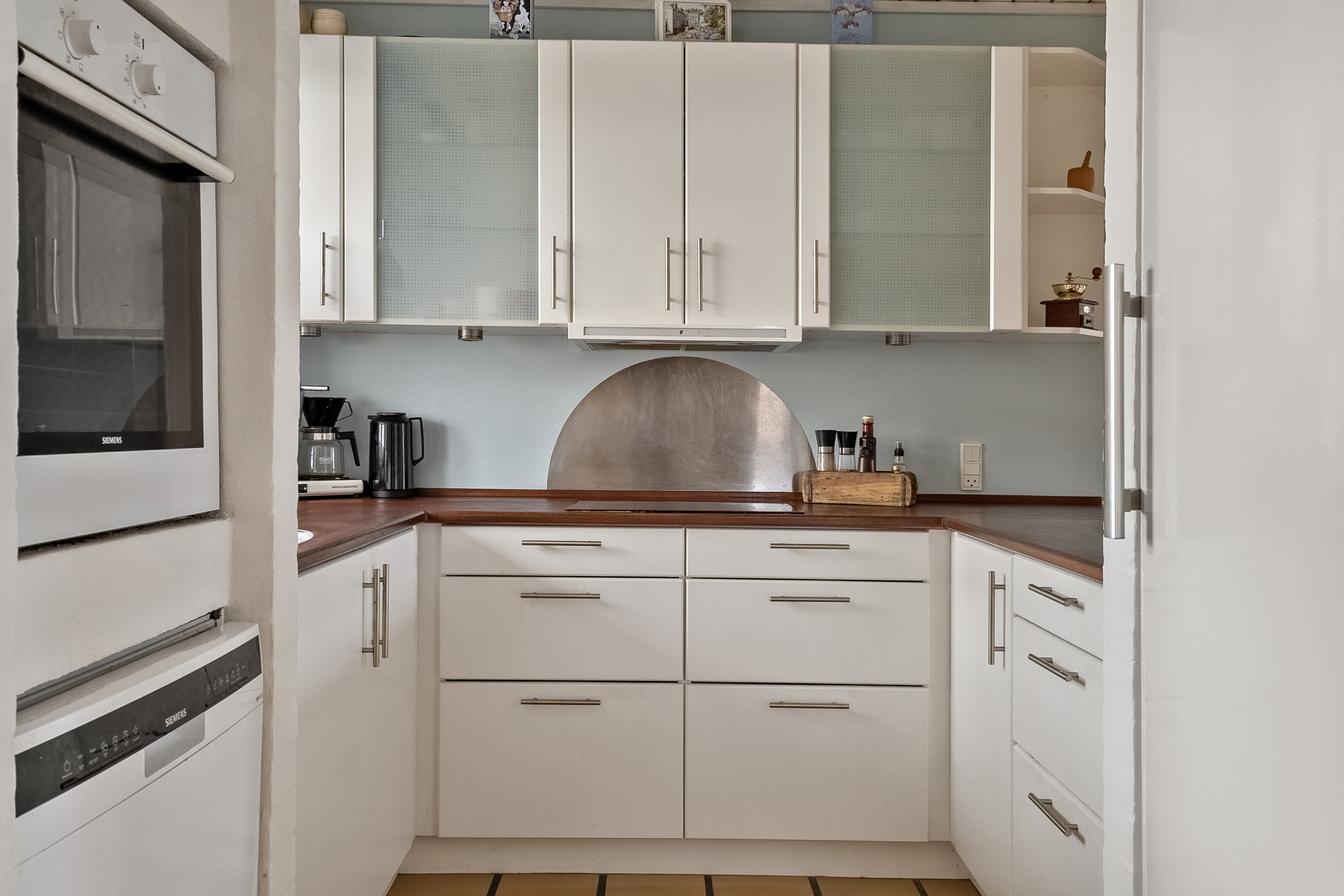 Fremhævet køkken billede i fuldskærmstilstand. Billede af Humleballe 28, Søvind, 8700 Horsens