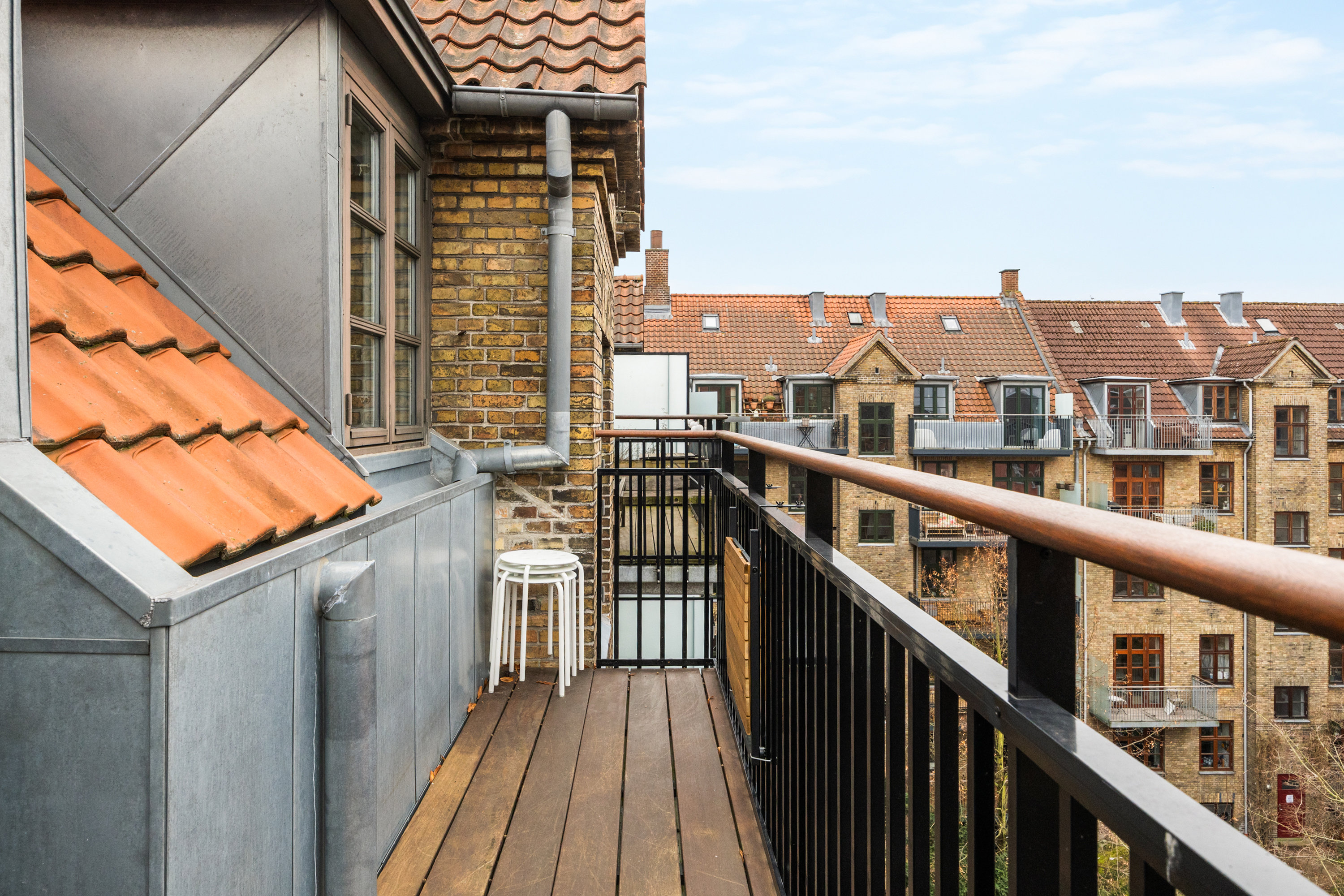 Fremhævet altan billede i fuldskærmstilstand. Billede af Lundtoftegade 97, 4. th., 2200 København N