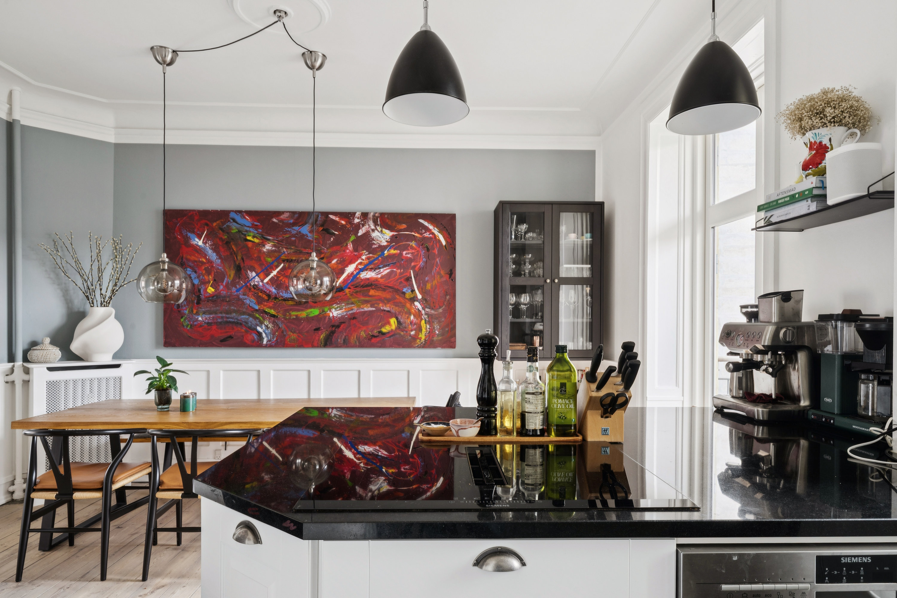 Fremhævet køkken billede i fuldskærmstilstand. Billede af Kochsvej 35B, 2. th., 1812 Frederiksberg C