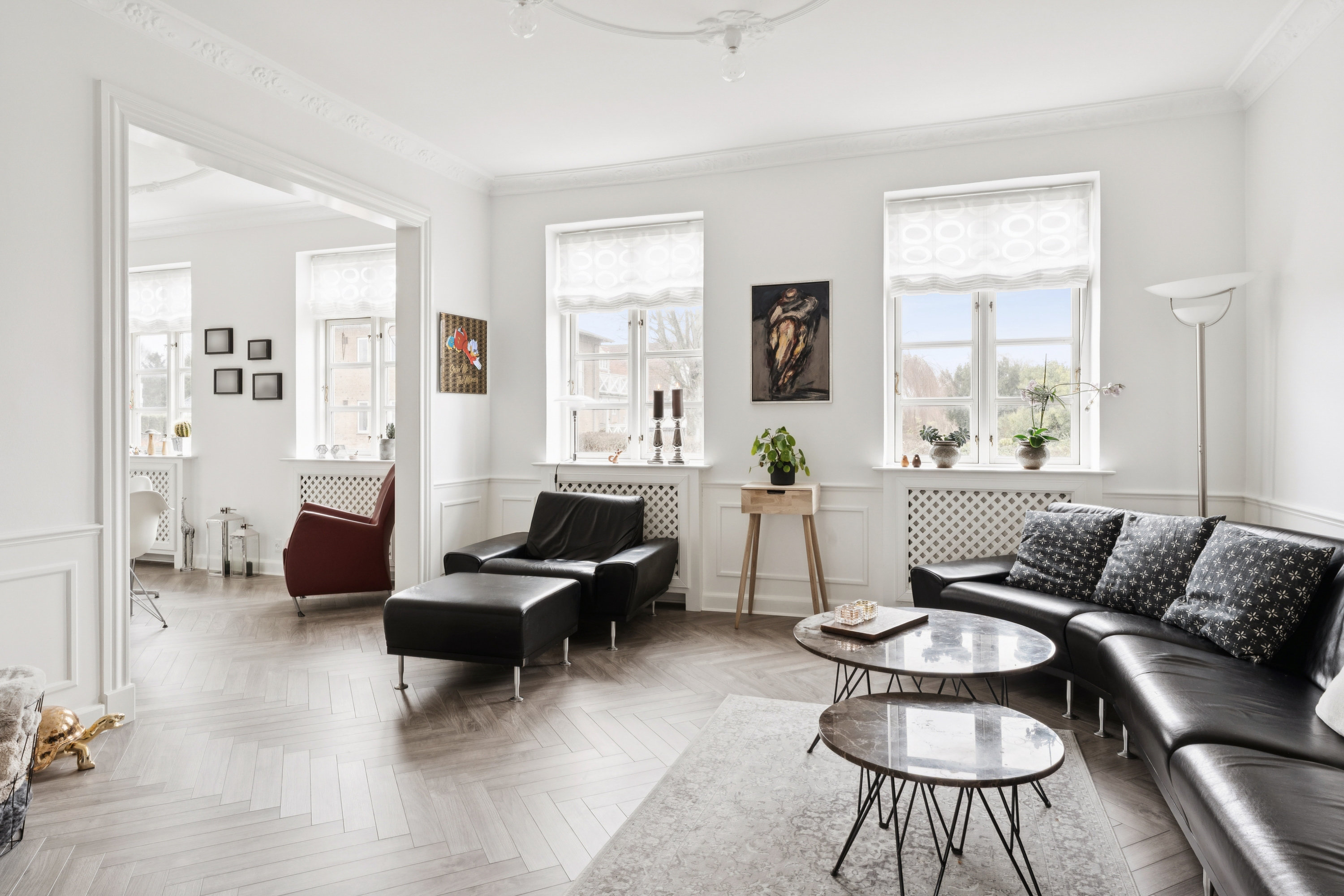 Fremhævet stue billede i fuldskærmstilstand. Billede af Strøybergsvej 4, st.., 9000 Aalborg