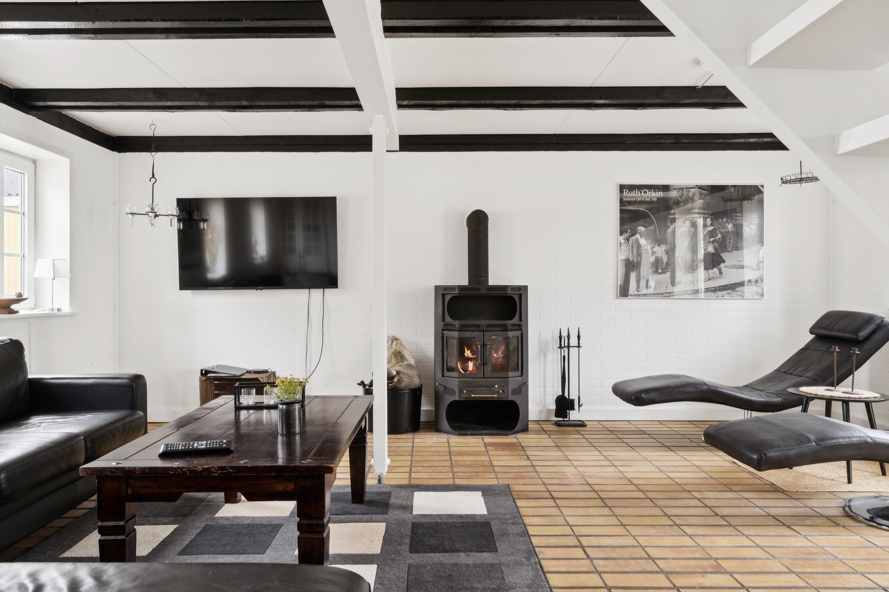 Fremhævet stue billede i fuldskærmstilstand. Billede af Præstevej 2, Boddum, 7760 Hurup Thy