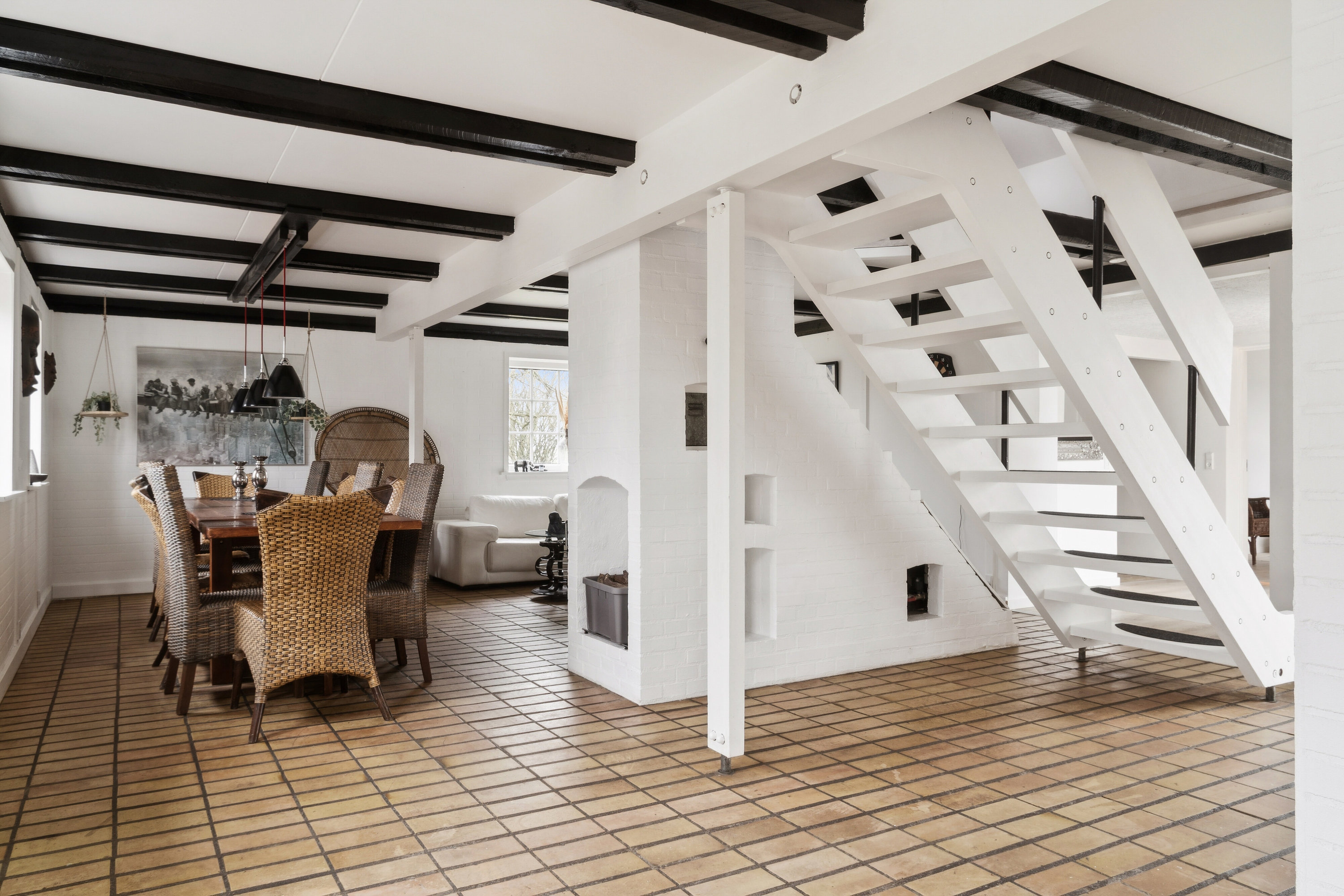 Fremhævet spisestue billede i fuldskærmstilstand. Billede af Præstevej 2, Boddum, 7760 Hurup Thy