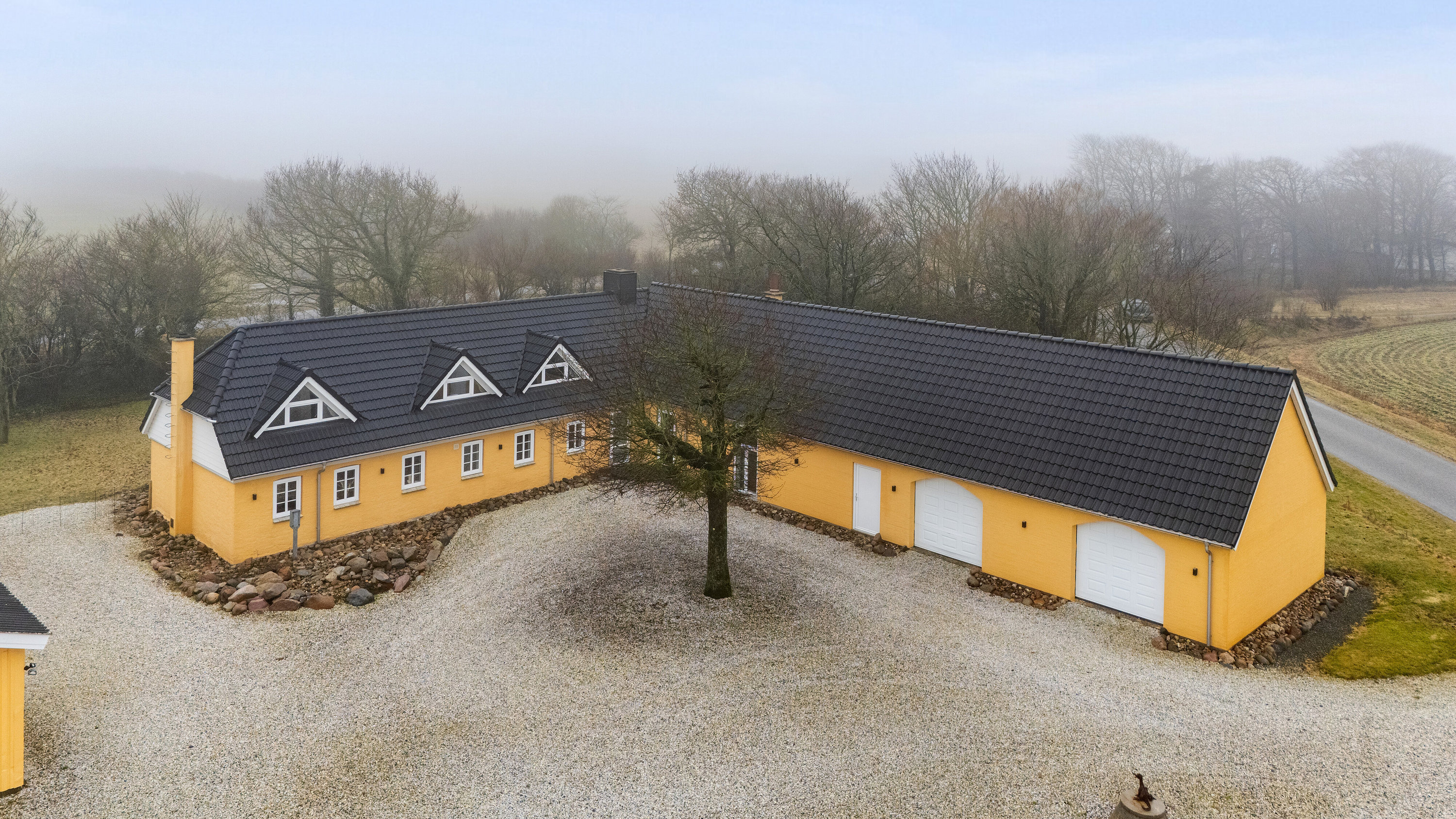 Fremhævet luftfoto billede i fuldskærmstilstand. Billede af Præstevej 2, Boddum, 7760 Hurup Thy