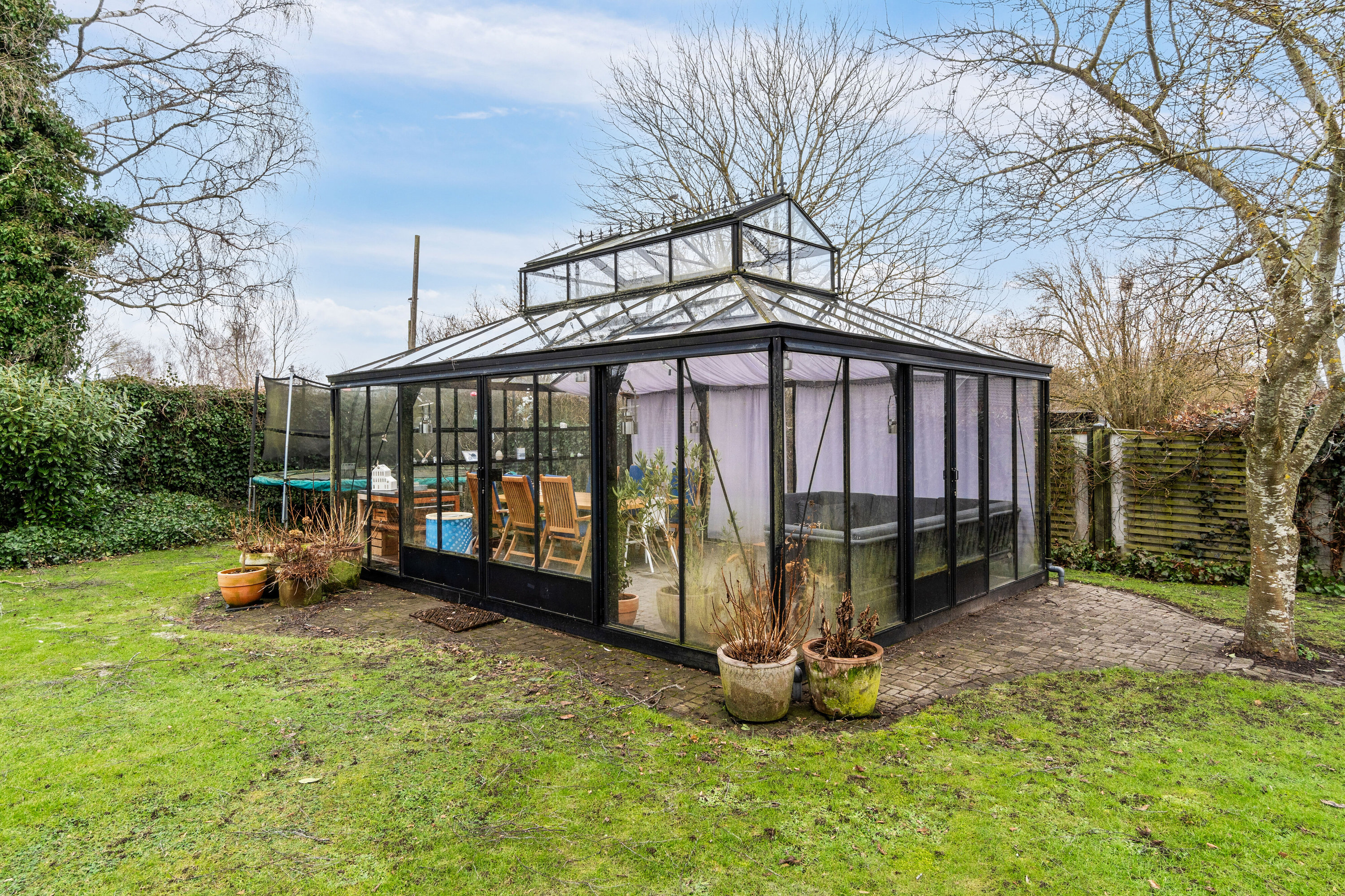 Fremhævet udestue billede i fuldskærmstilstand. Billede af Themstrupvej 17, 4690 Haslev