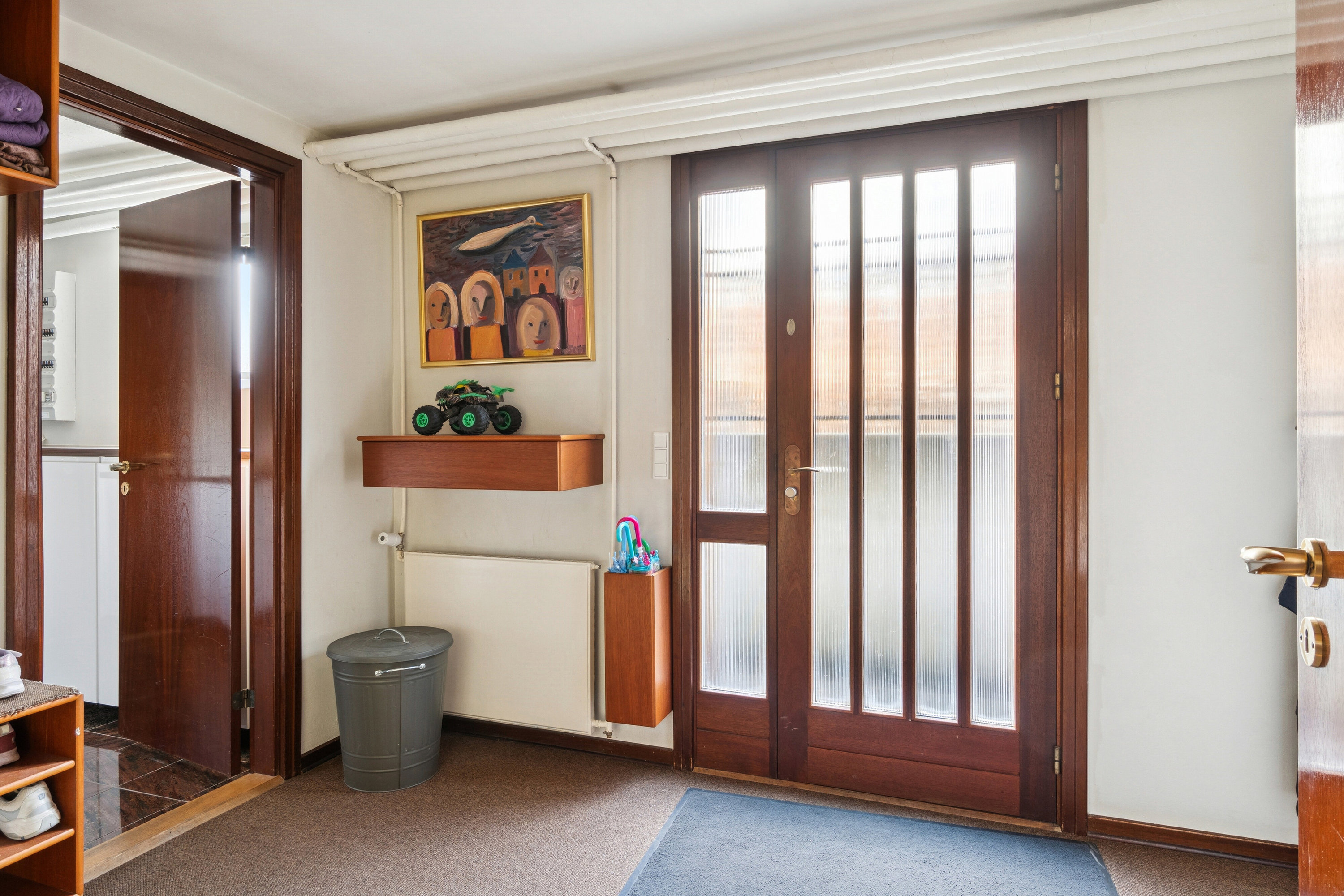 Fremhævet hall billede i fuldskærmstilstand. Billede af Themstrupvej 17, 4690 Haslev