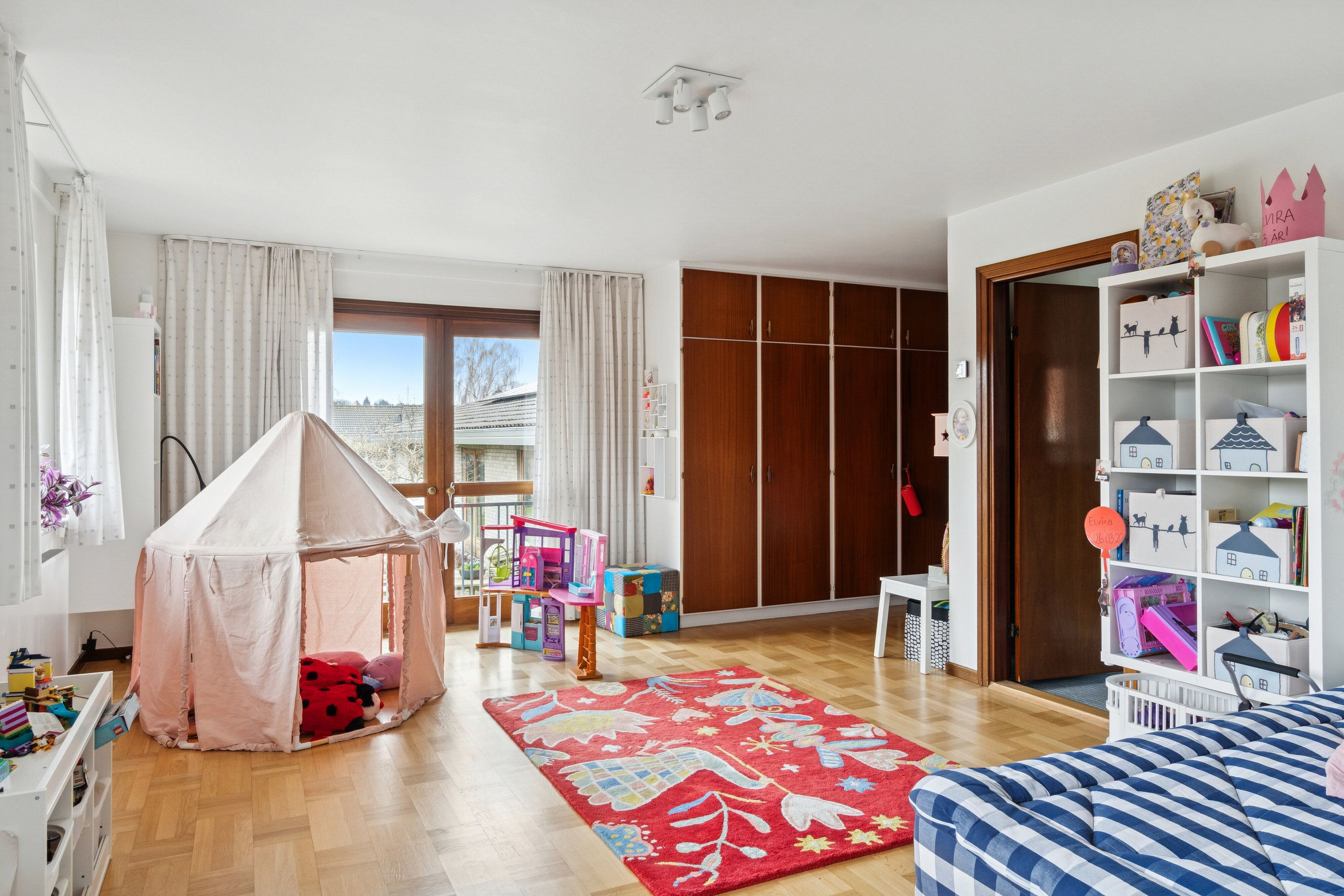 Fremhævet børneværelse billede i fuldskærmstilstand. Billede af Themstrupvej 17, 4690 Haslev