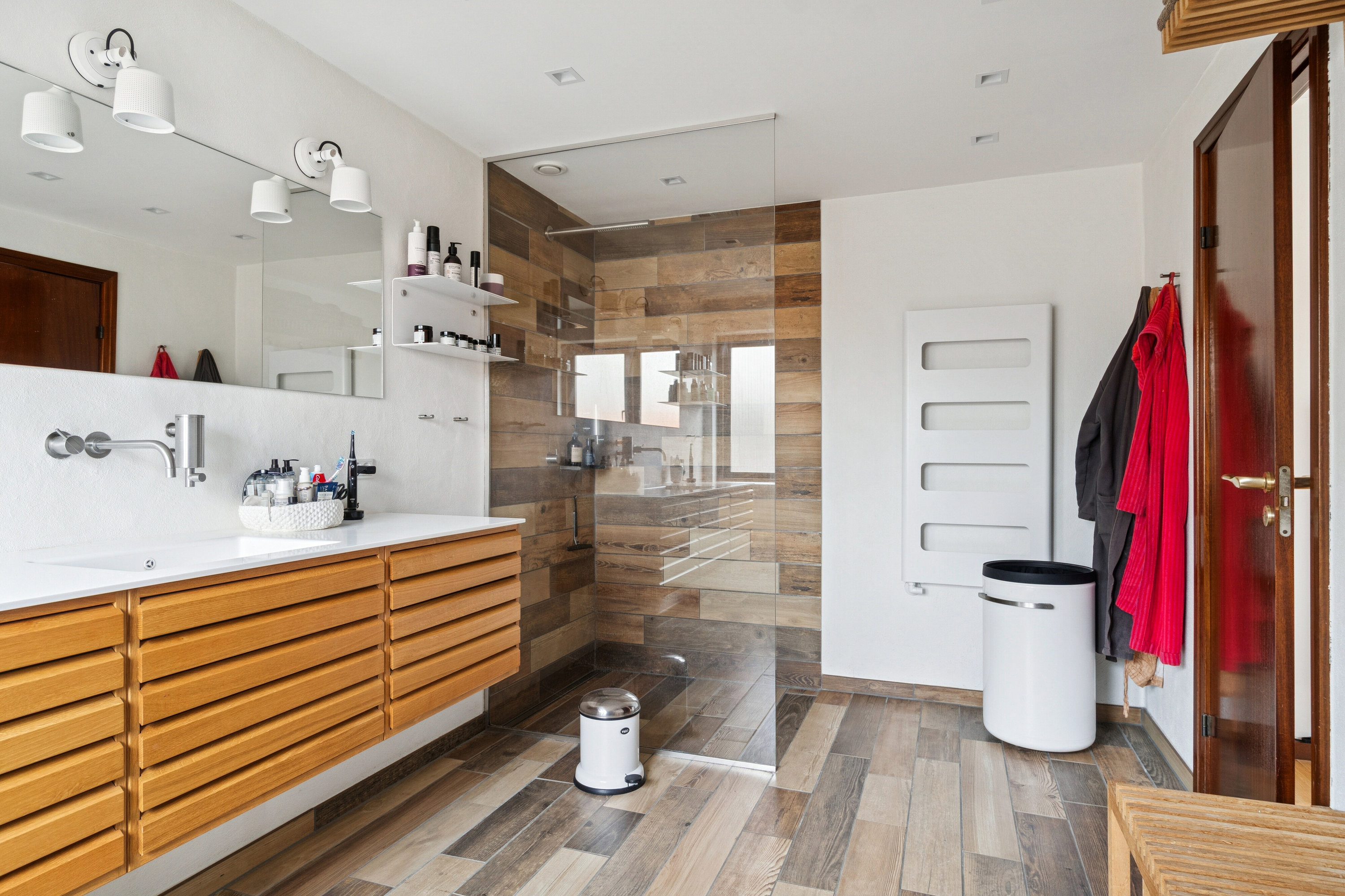 Fremhævet badeværelse billede i fuldskærmstilstand. Billede af Themstrupvej 17, 4690 Haslev