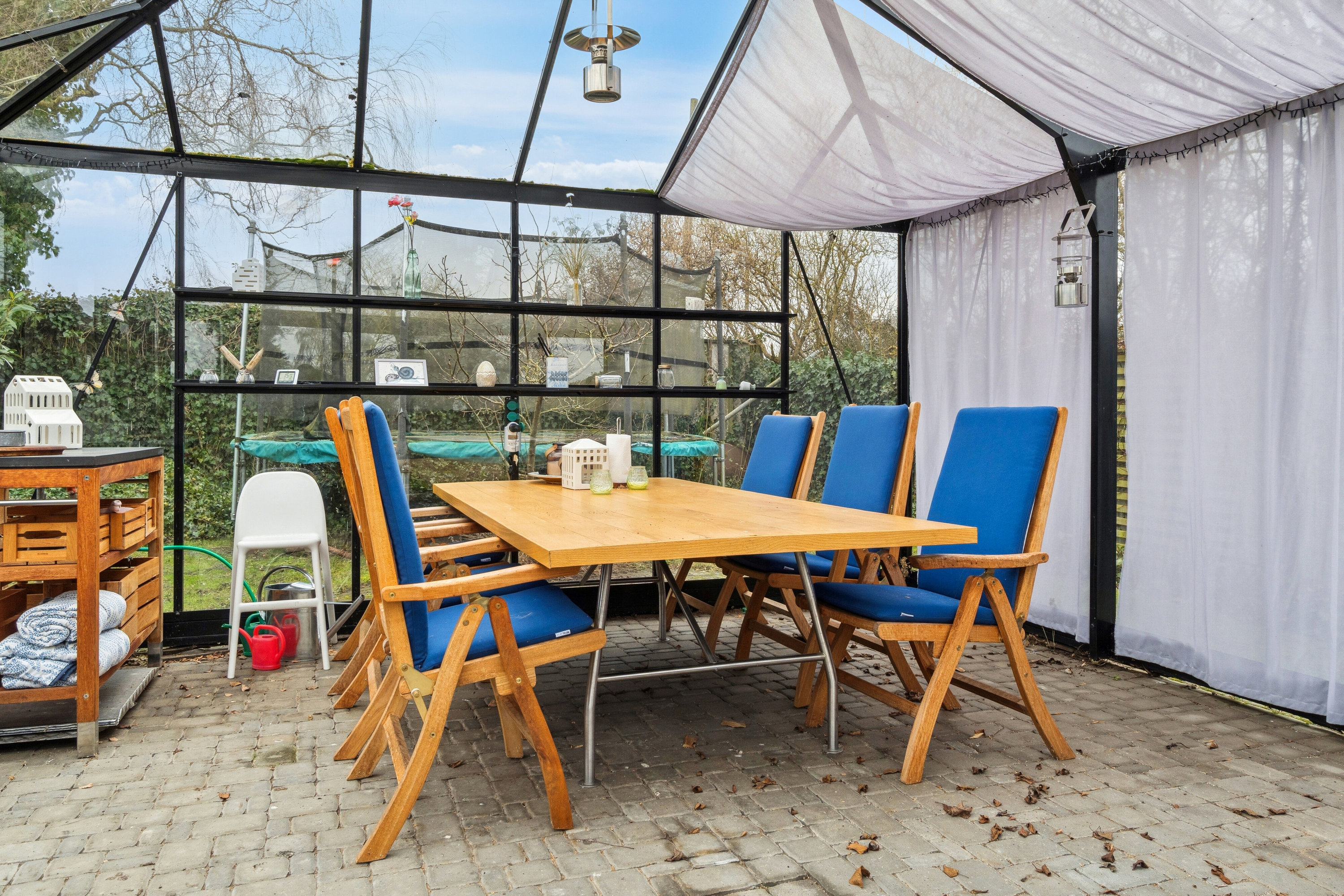 Fremhævet udestue billede i fuldskærmstilstand. Billede af Themstrupvej 17, 4690 Haslev