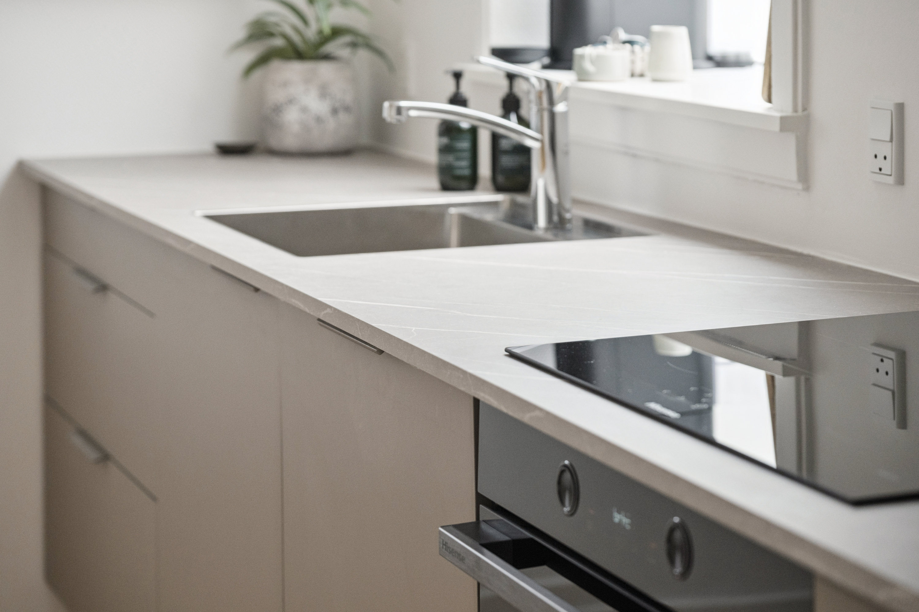 Fremhævet køkken billede i fuldskærmstilstand. Billede af Frederiks Allé 36, 2. tv., 8000 Aarhus C