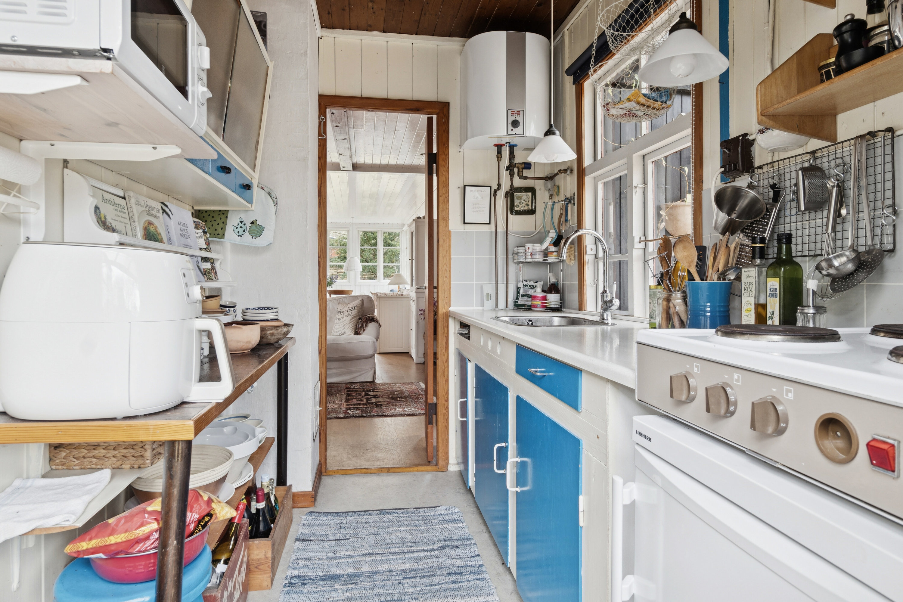 Fremhævet køkken billede i fuldskærmstilstand. Billede af Snerleager 3, Ordrup, 4540 Fårevejle