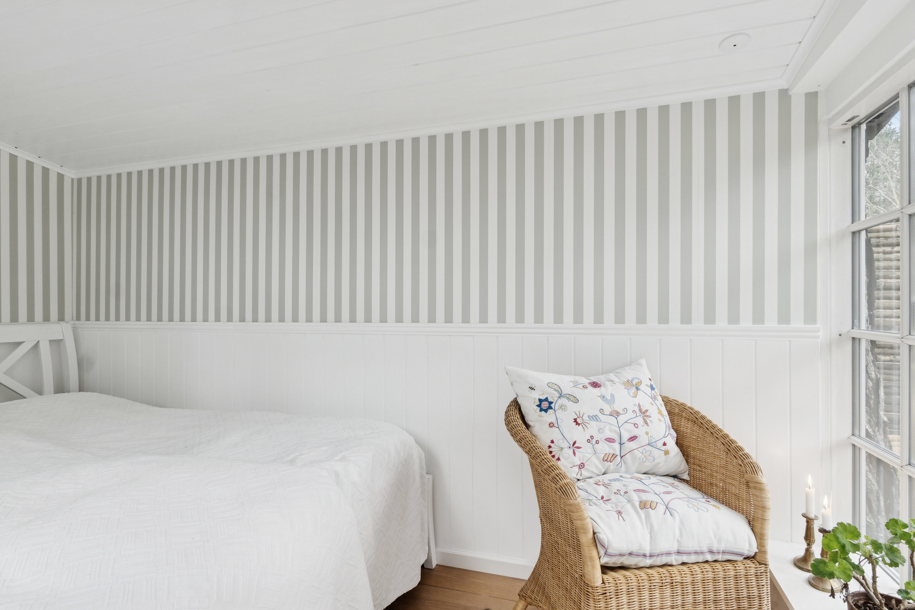 Fremhævet soveværelse billede i fuldskærmstilstand. Billede af Snerleager 3, Ordrup, 4540 Fårevejle