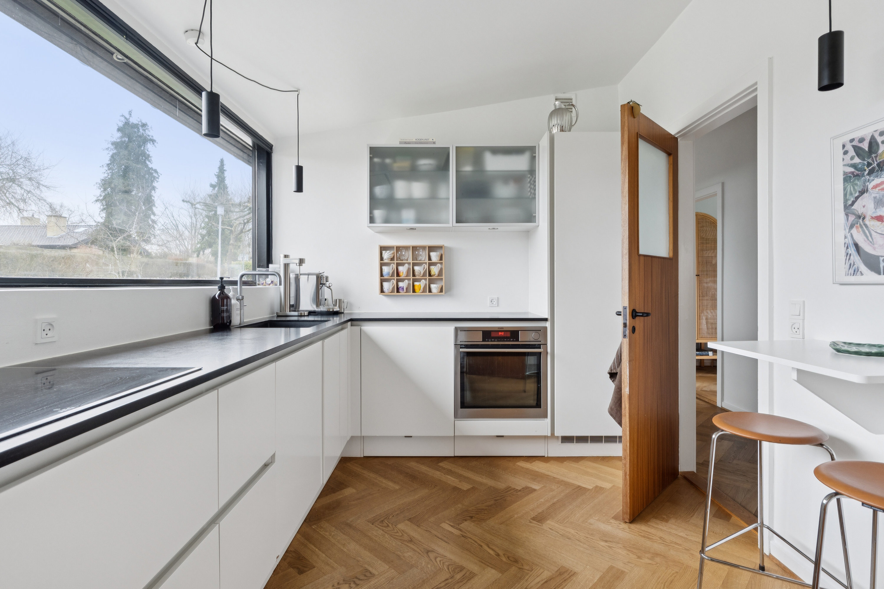 Fremhævet køkken billede i fuldskærmstilstand. Billede af Hvidegårdsparken 85, 2800 Kongens Lyngby