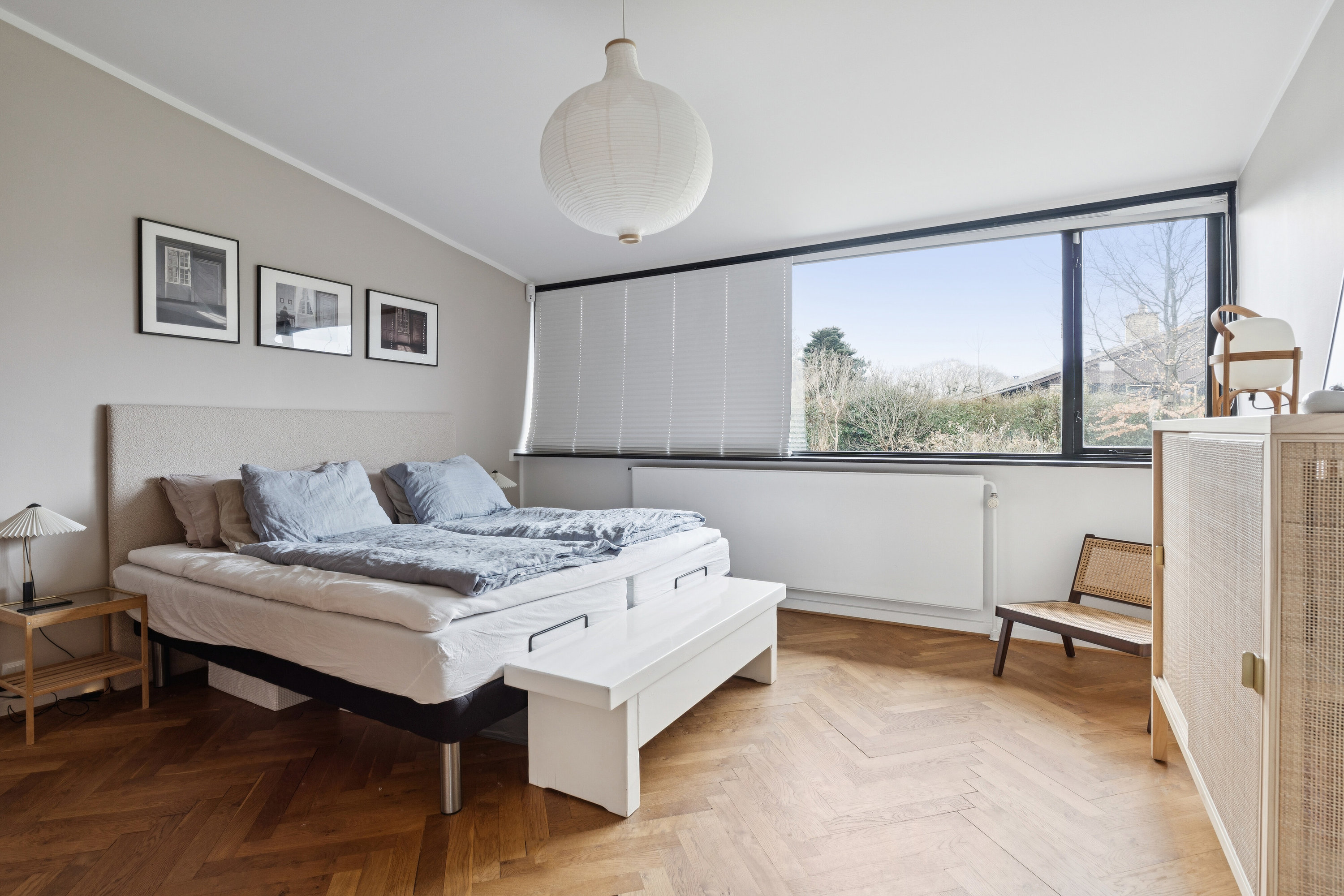 Fremhævet soveværelse billede i fuldskærmstilstand. Billede af Hvidegårdsparken 85, 2800 Kongens Lyngby