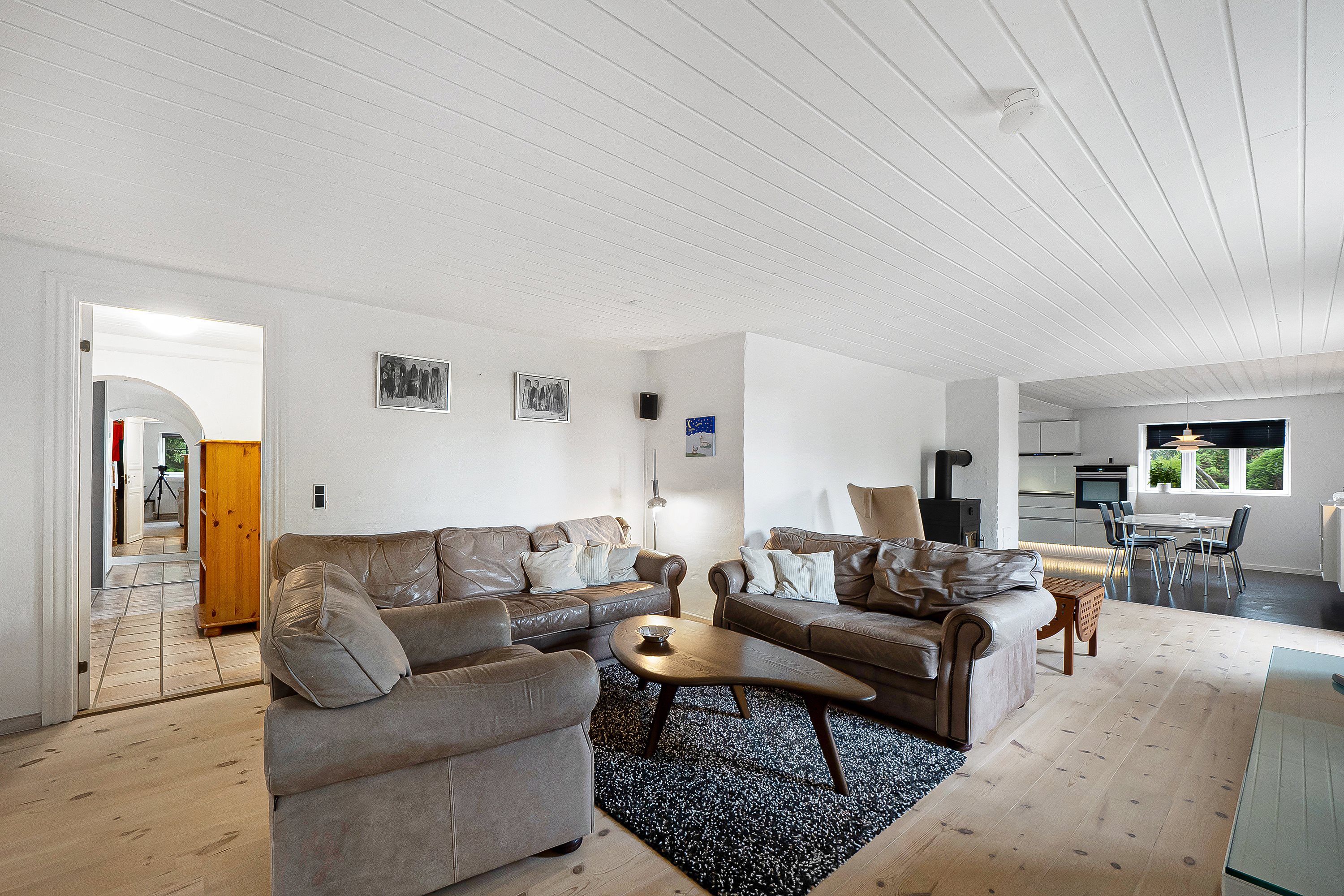 Fremhævet stue billede i fuldskærmstilstand. Billede af Bakkedraget 8, 7800 Skive