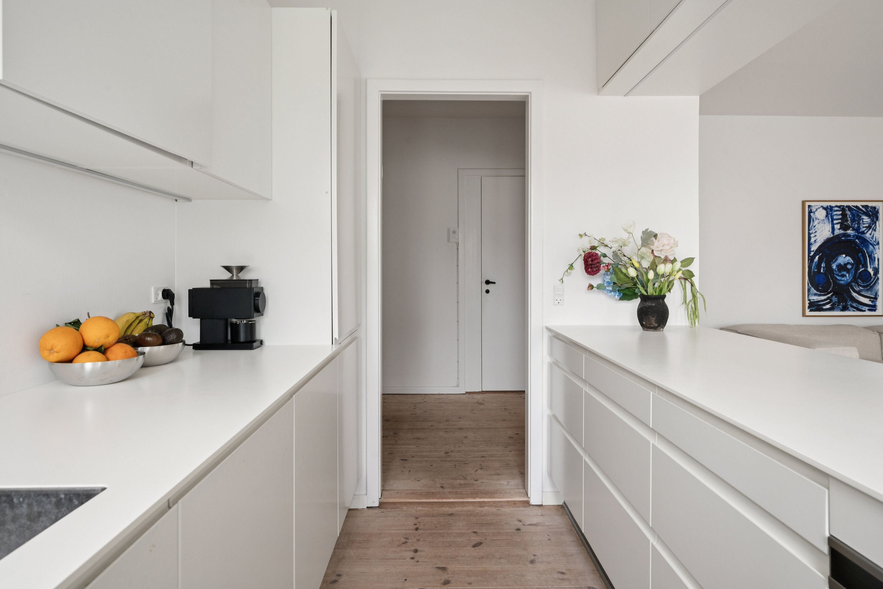 Fremhævet køkken billede i fuldskærmstilstand. Billede af Strandparken 36, 1. mf., 8000 Aarhus C