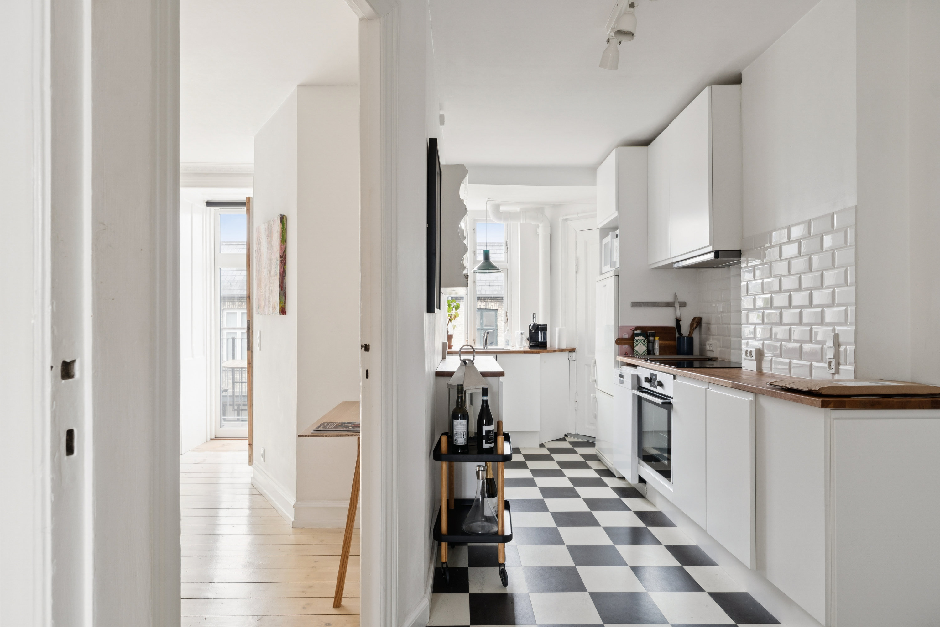 Fremhævet andet billede i fuldskærmstilstand. Billede af Marstalsgade 28, 5. tv., 2100 København Ø