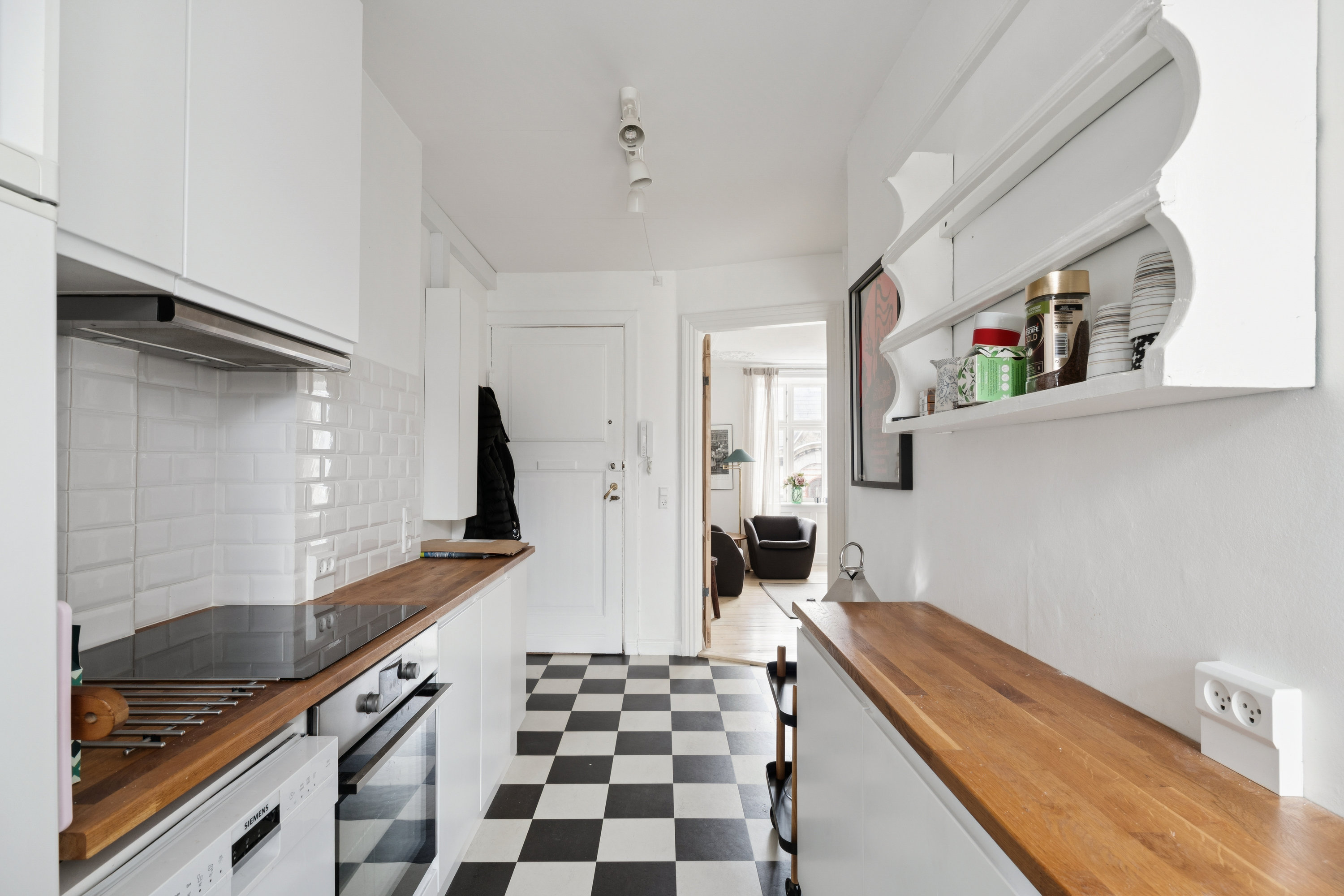 Fremhævet køkken billede i fuldskærmstilstand. Billede af Marstalsgade 28, 5. tv., 2100 København Ø