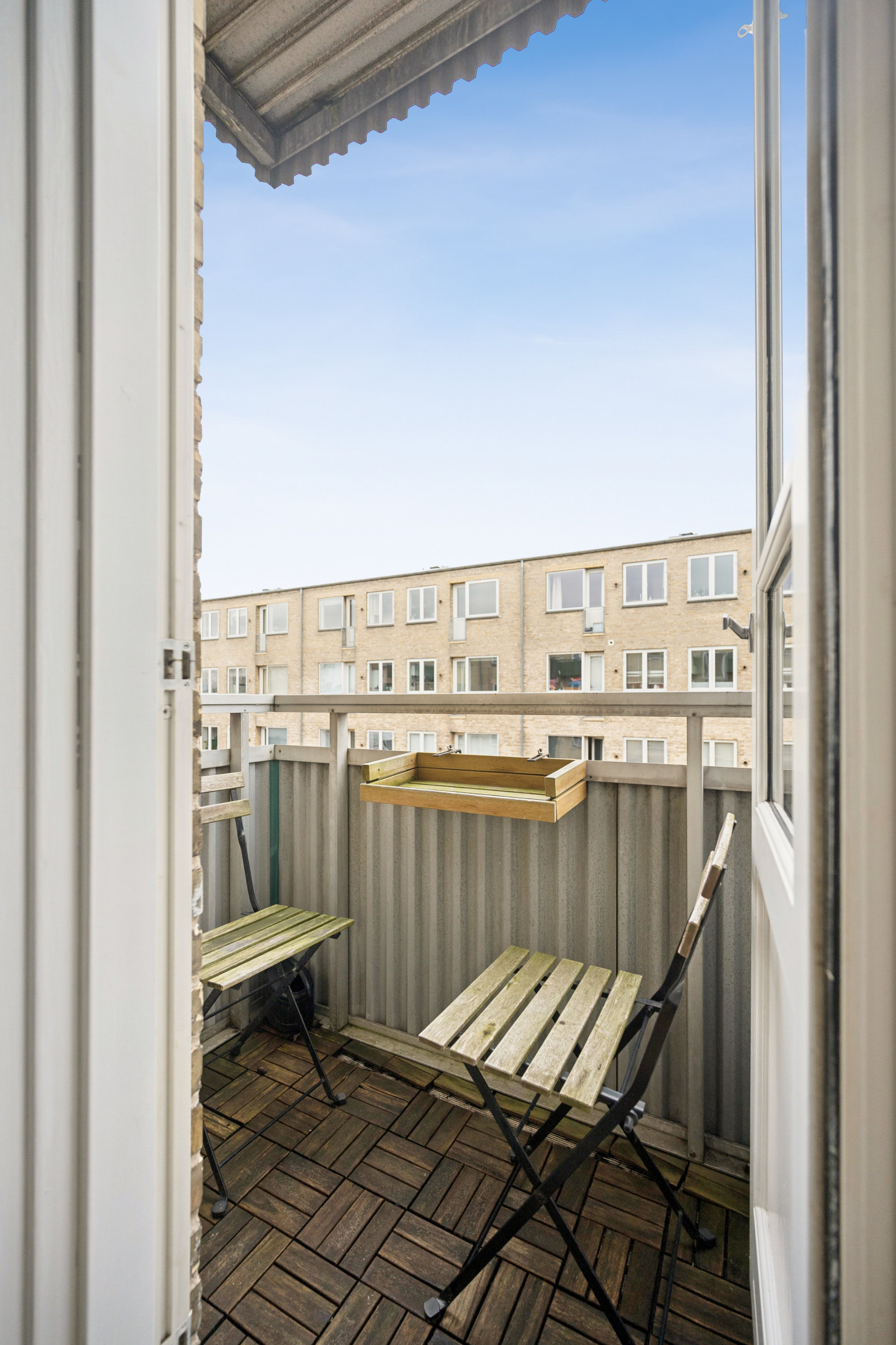 Fremhævet altan billede i fuldskærmstilstand. Billede af Landlystvej 3B, 1. tv., 2500 Valby