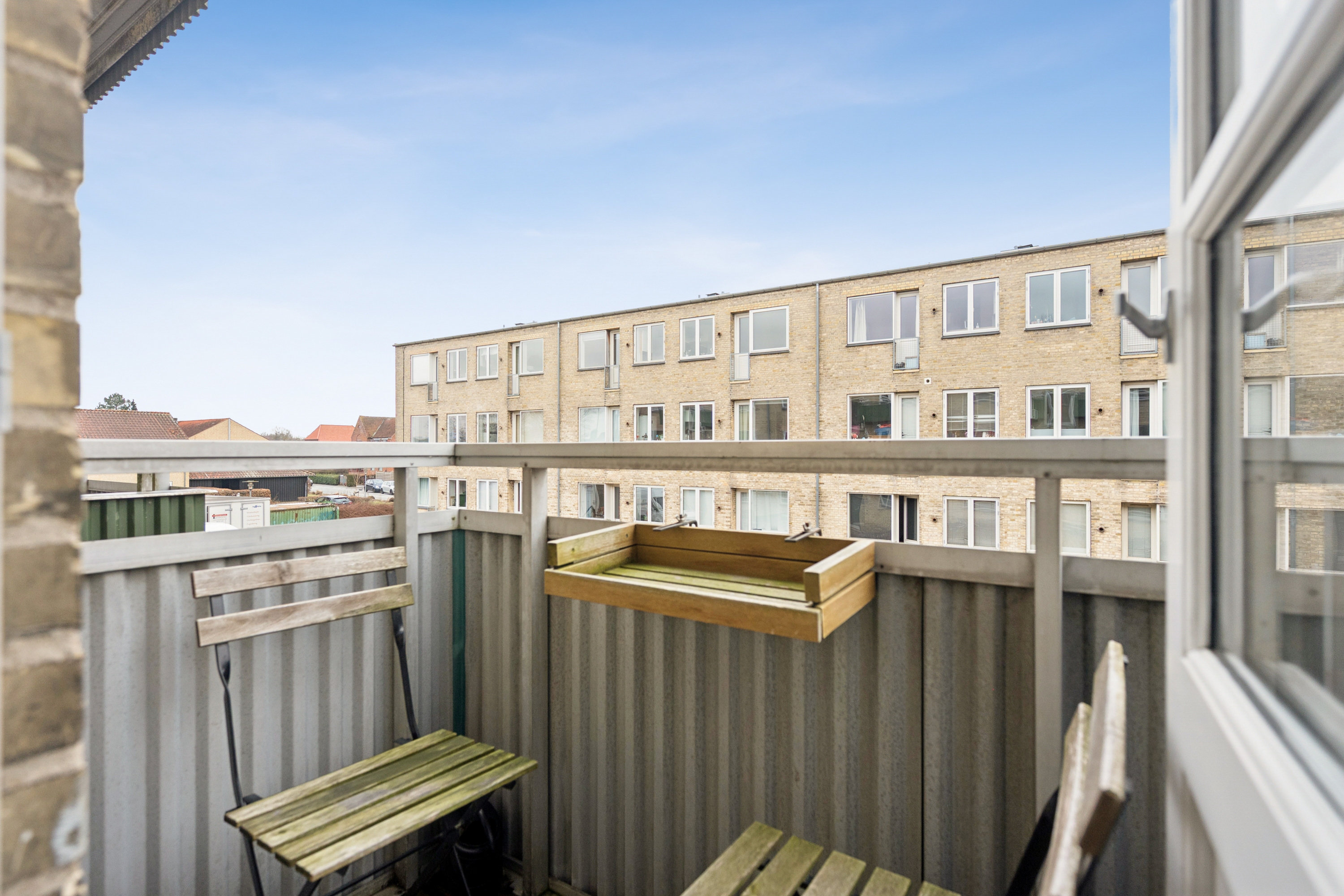 Fremhævet altan billede i fuldskærmstilstand. Billede af Landlystvej 3B, 1. tv., 2500 Valby