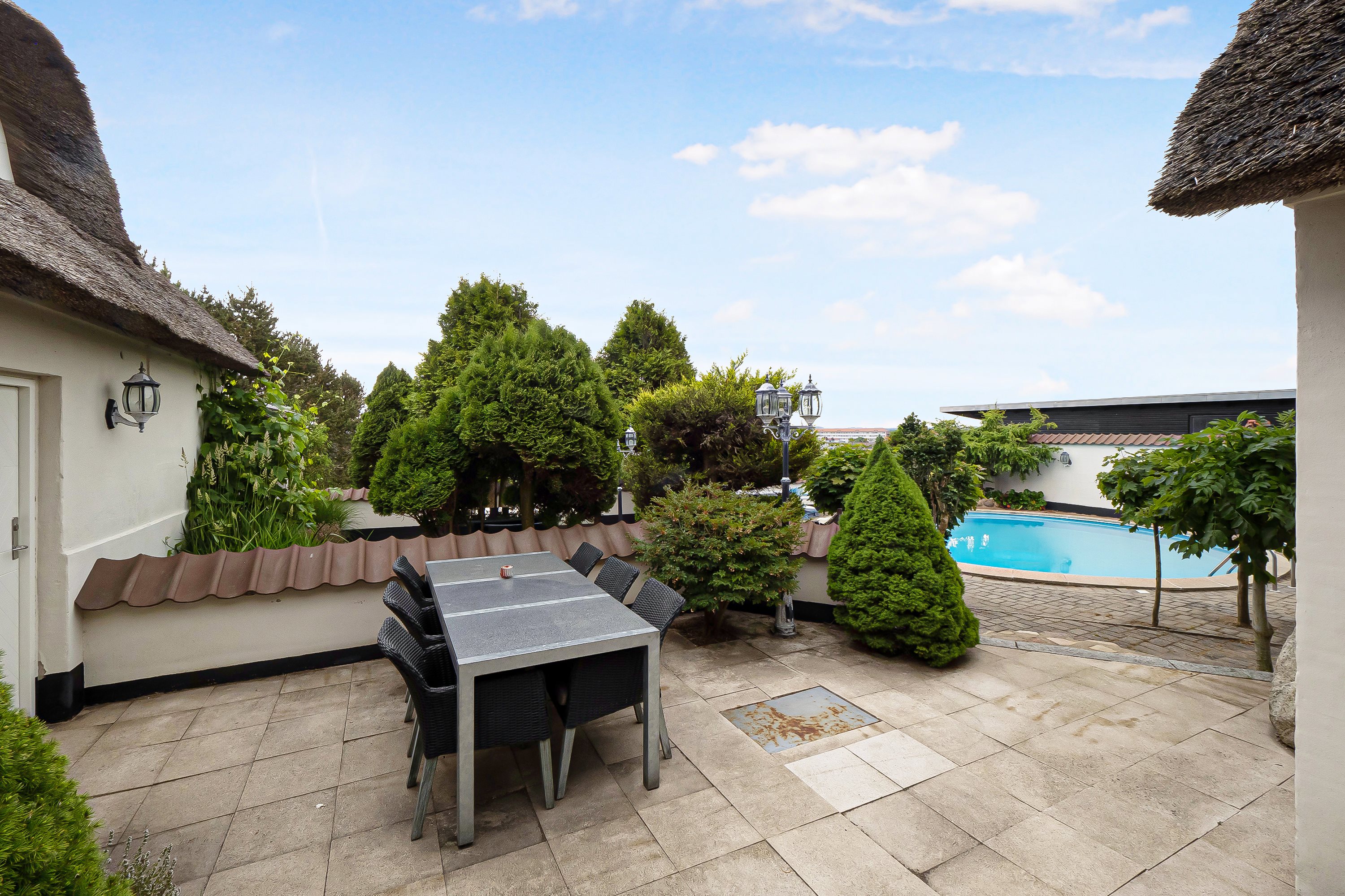 Fremhævet terrasse billede i fuldskærmstilstand. Billede af Bakkedraget 8, 7800 Skive