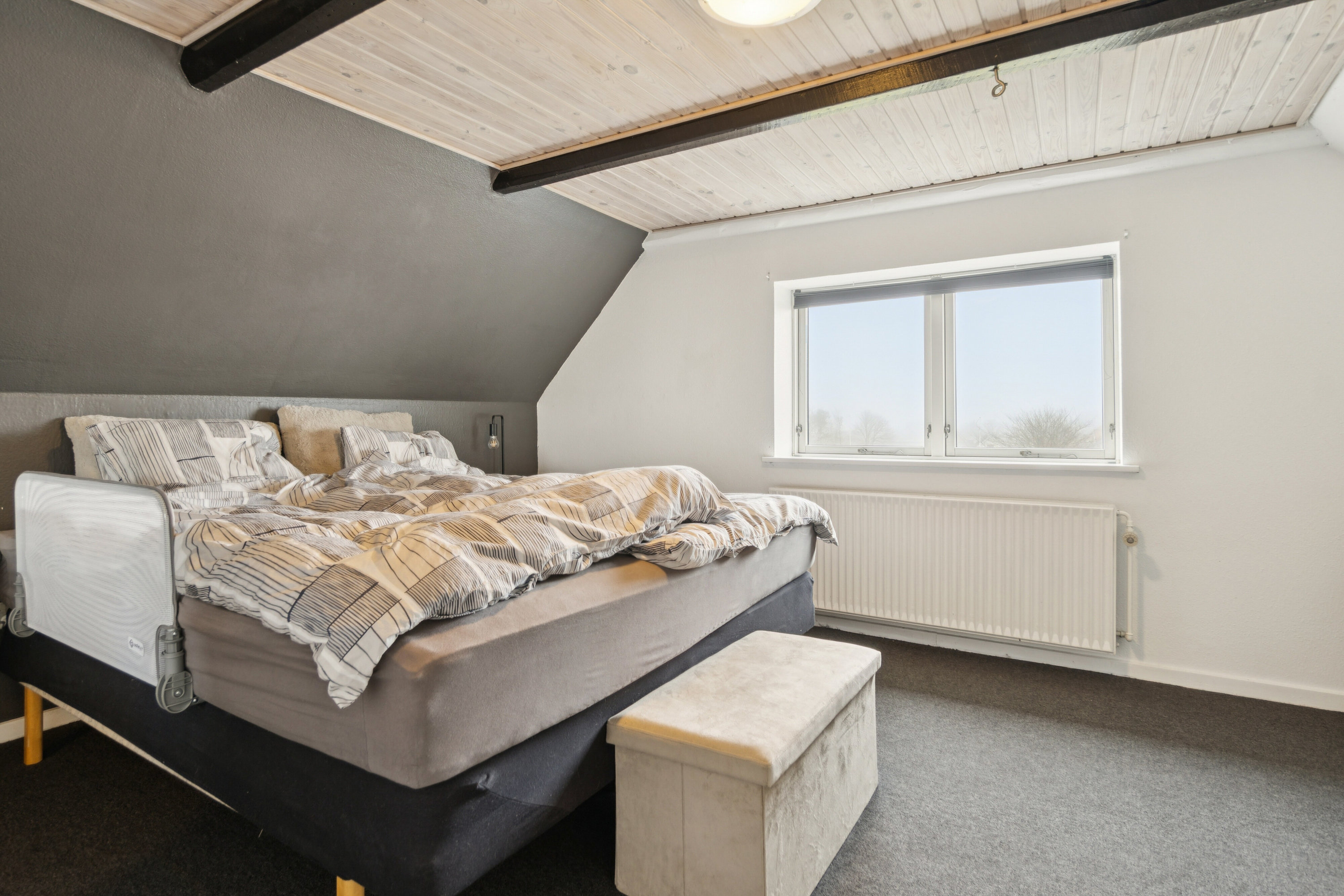 Fremhævet soveværelse billede i fuldskærmstilstand. Billede af Bredgade 228, 7760 Hurup Thy