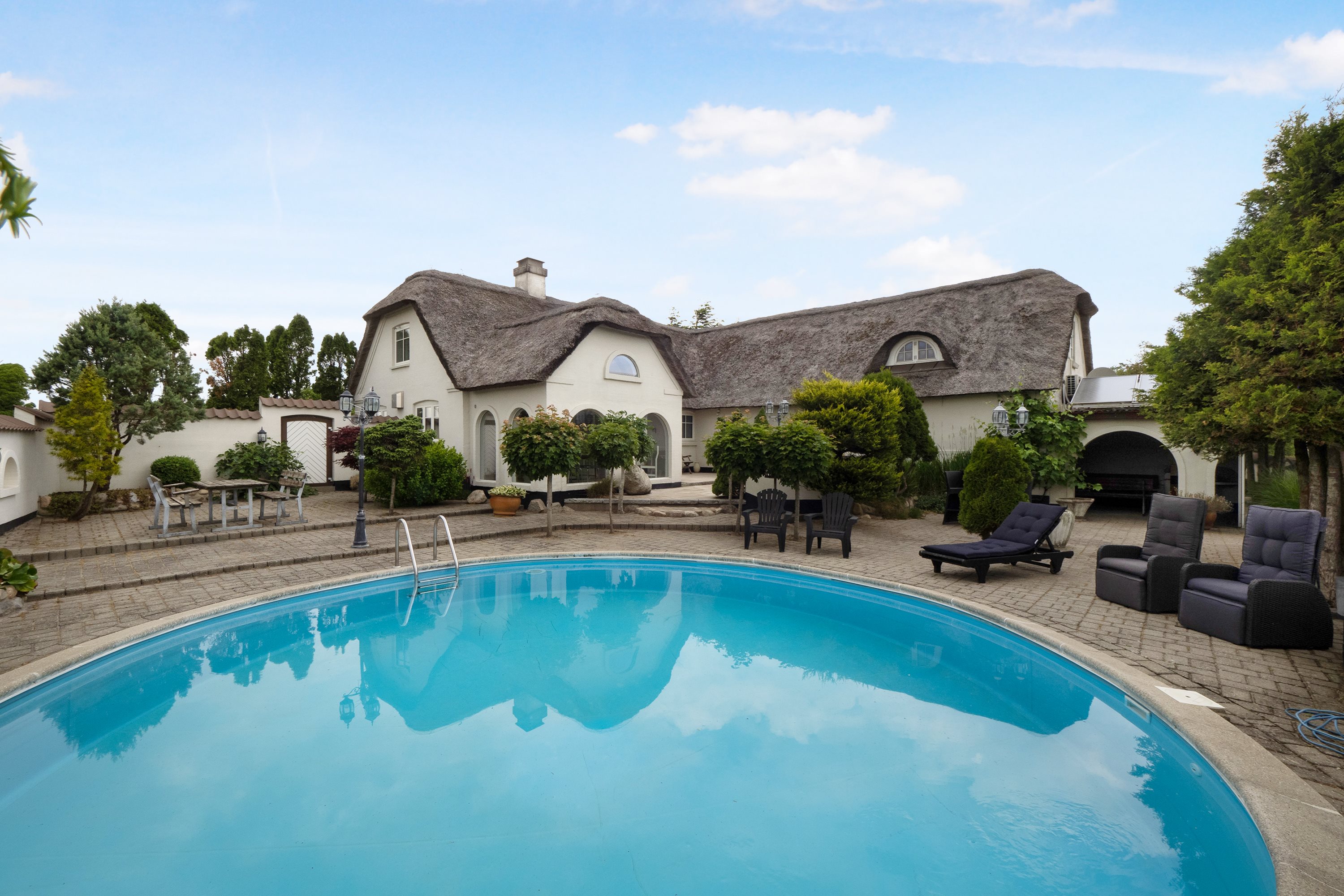 Fremhævet pool billede i fuldskærmstilstand. Billede af Bakkedraget 8, 7800 Skive