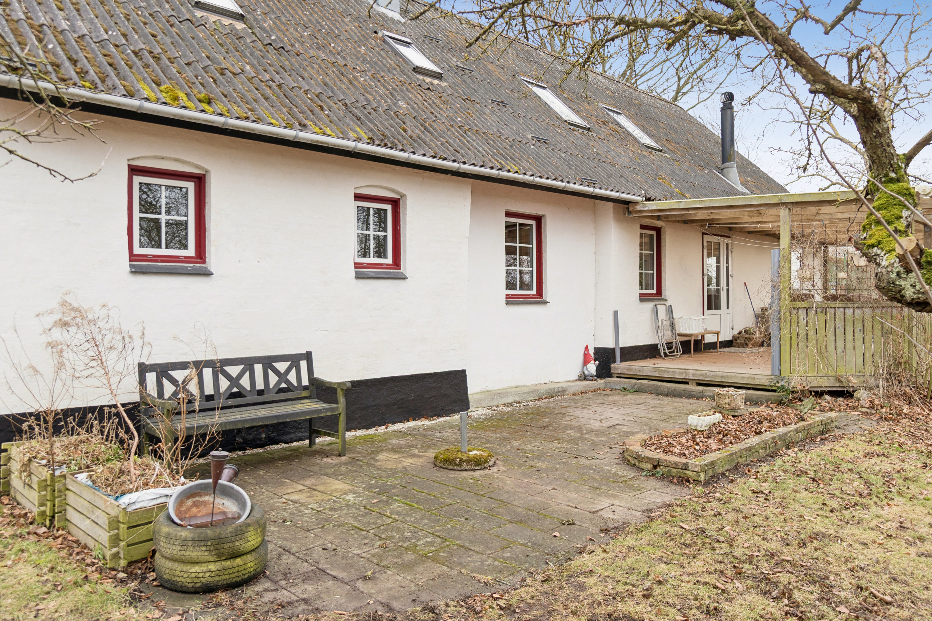 Fremhævet udendørs billede i fuldskærmstilstand. Billede af Hindholmvej 38, Kvislemark, 4262 Sandved