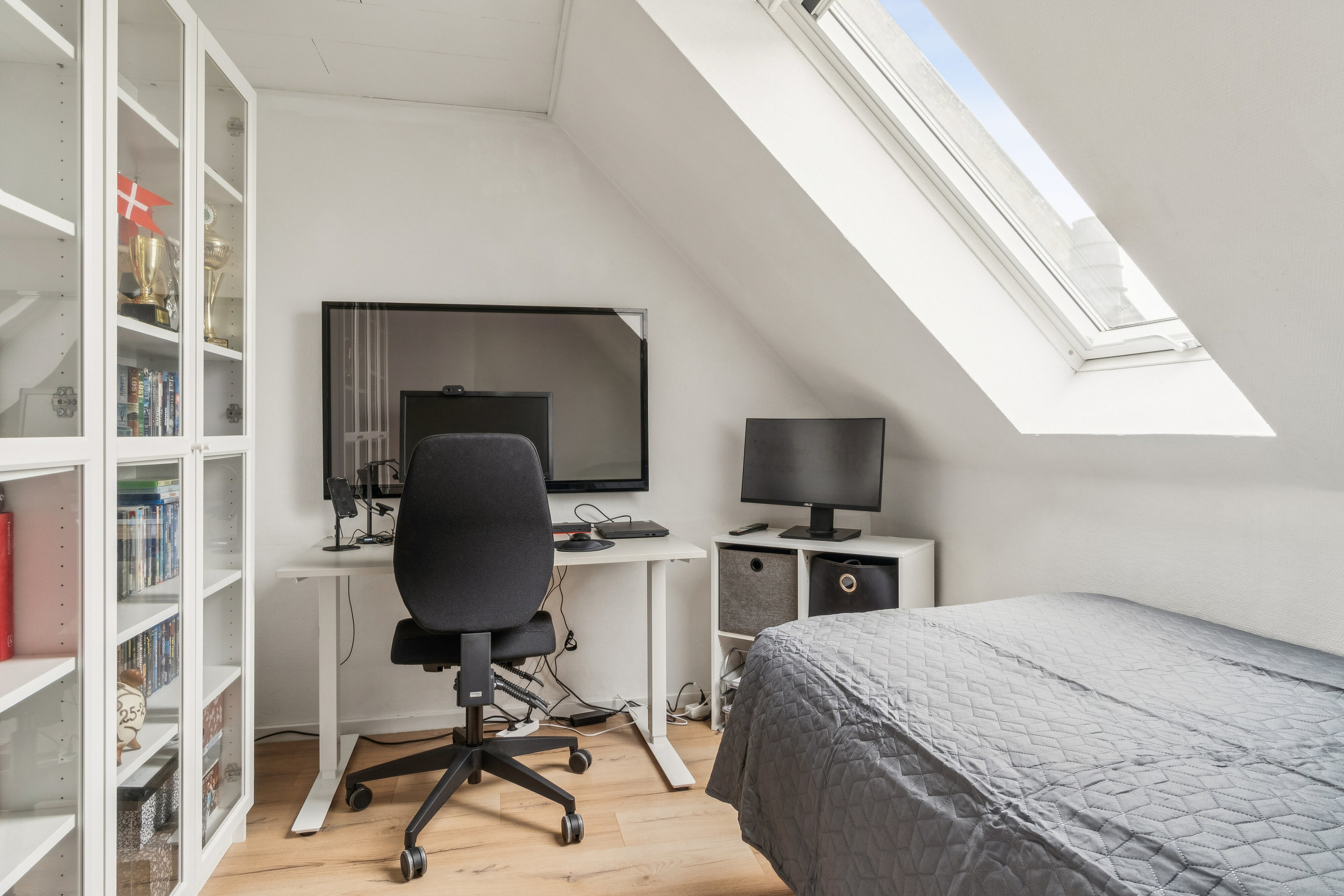 Fremhævet soveværelse billede i fuldskærmstilstand. Billede af Slettevej 75, Gelsted, 4160 Herlufmagle