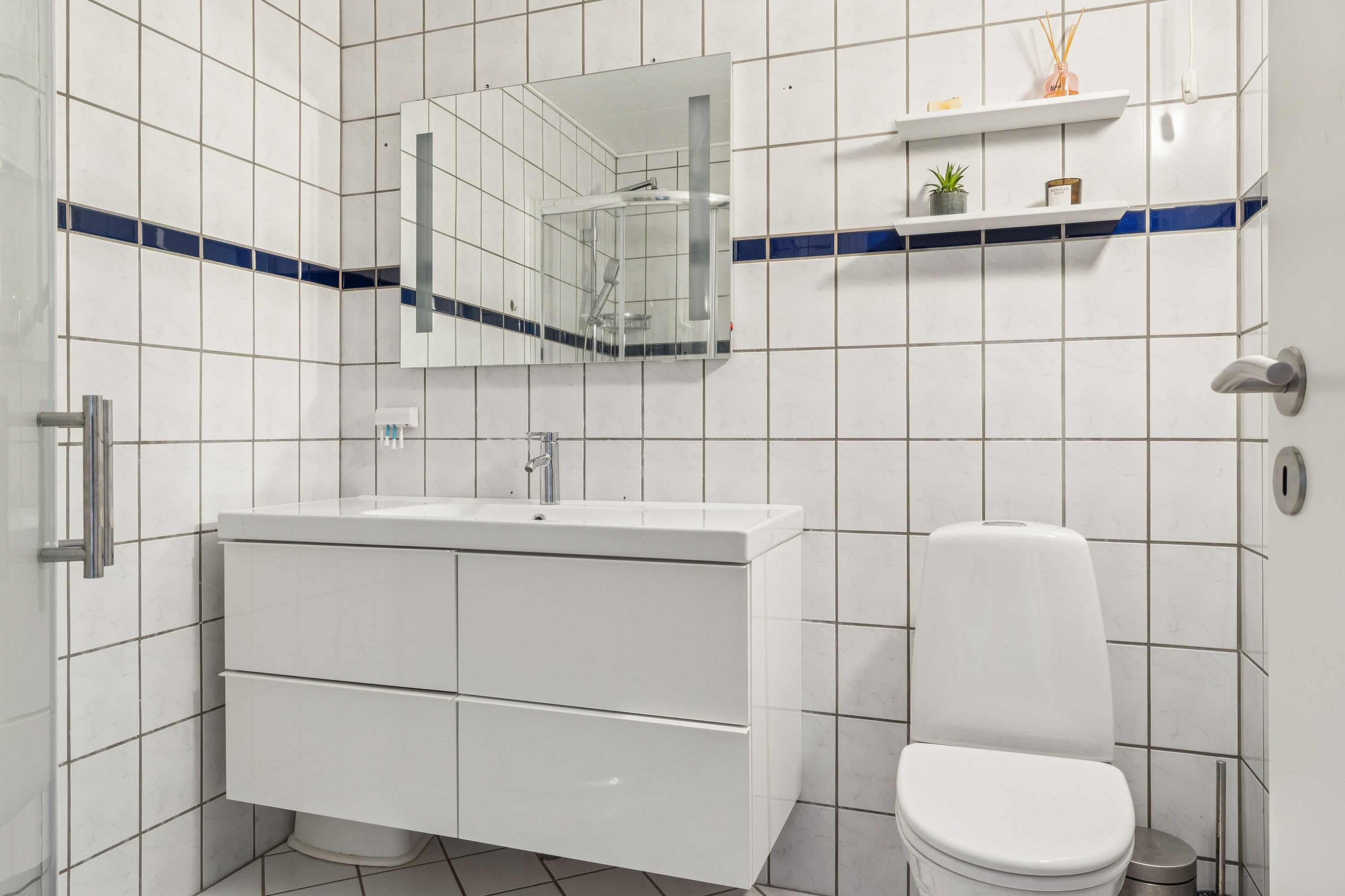 Fremhævet badeværelse billede i fuldskærmstilstand. Billede af Slettevej 75, Gelsted, 4160 Herlufmagle