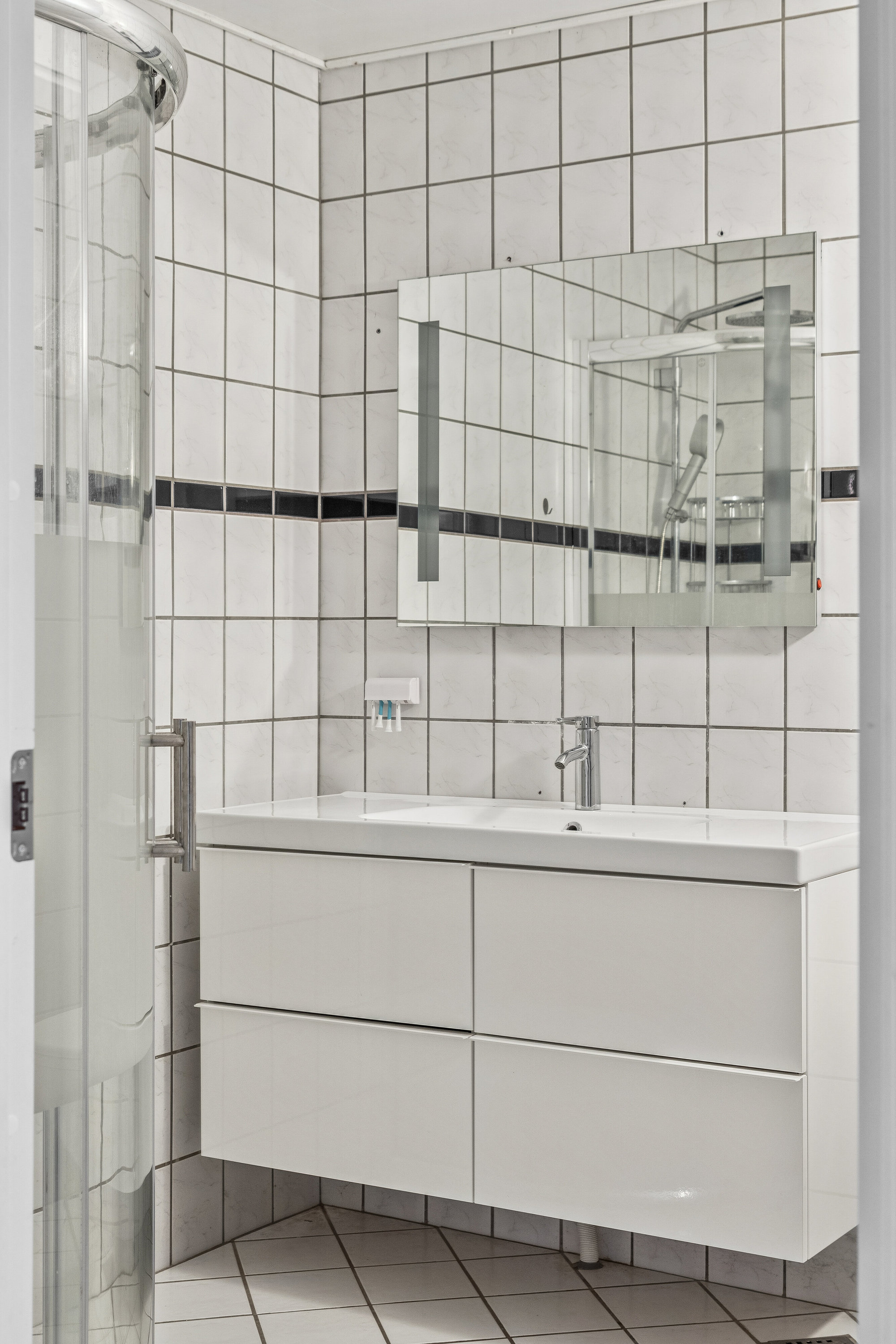 Fremhævet badeværelse billede i fuldskærmstilstand. Billede af Slettevej 75, Gelsted, 4160 Herlufmagle