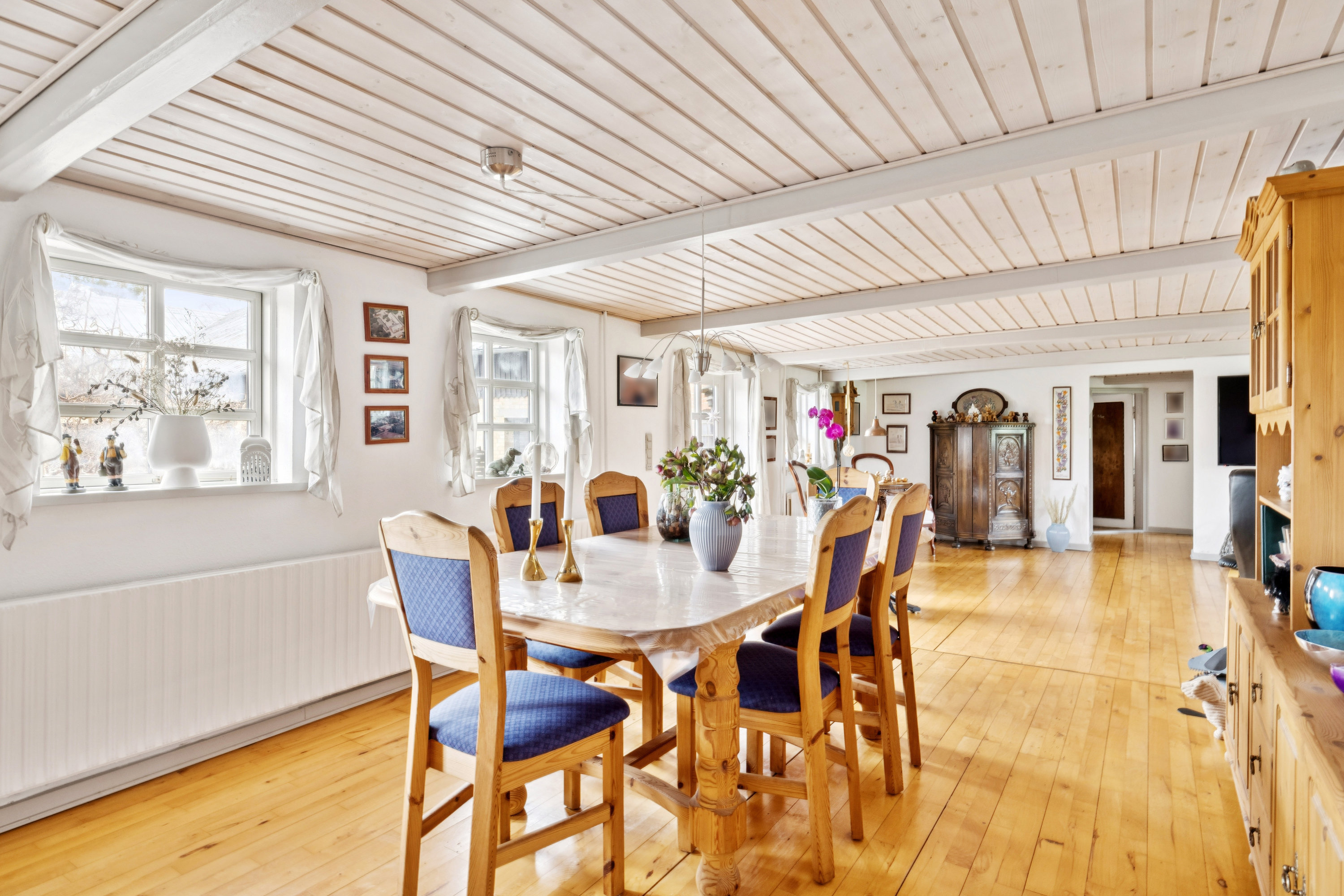 Fremhævet stue billede i fuldskærmstilstand. Billede af Annexvej 8, Voldby, 8500 Grenaa