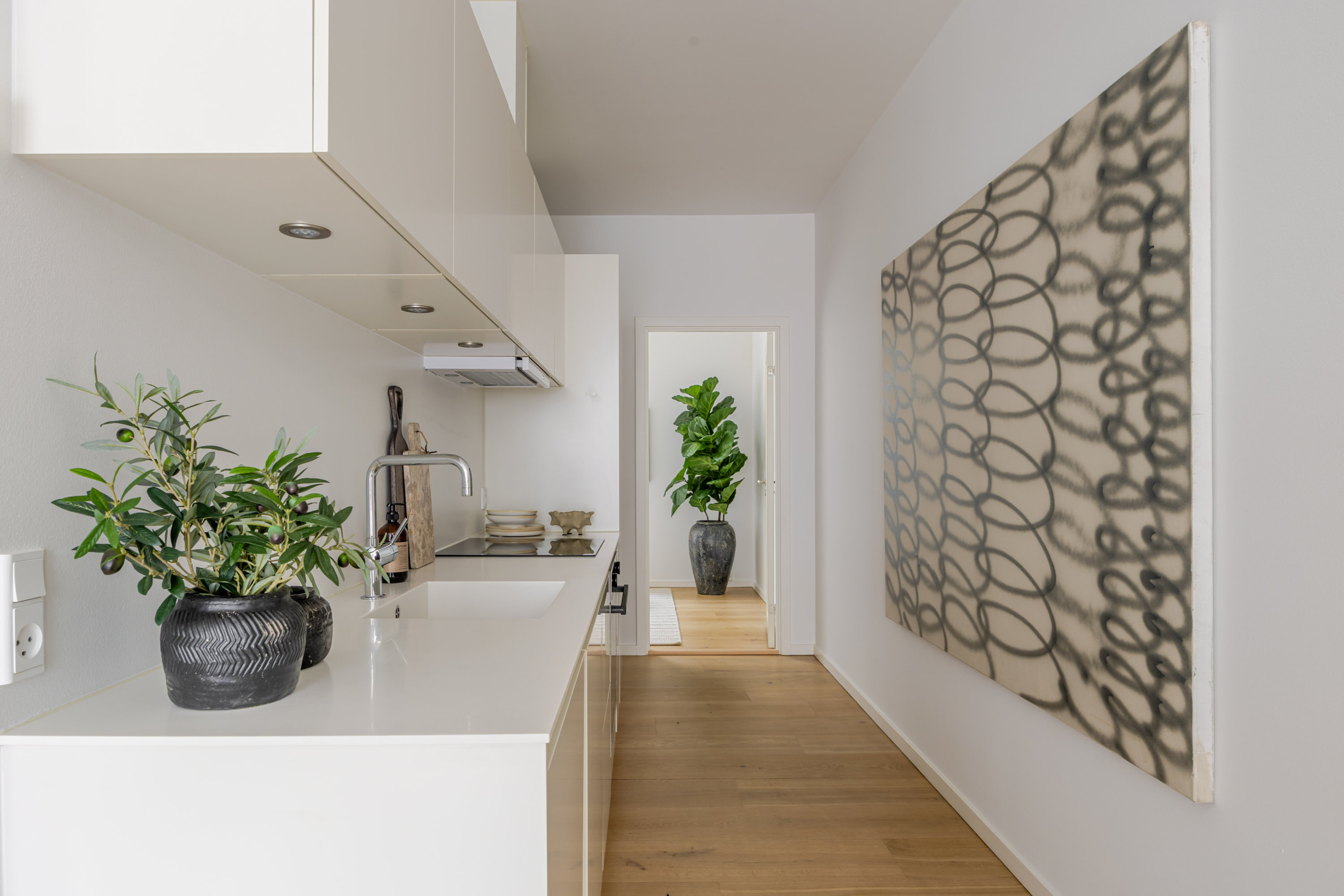 Fremhævet køkken billede i fuldskærmstilstand. Billede af Bjelkes Allé 16, st.., 2200 København N