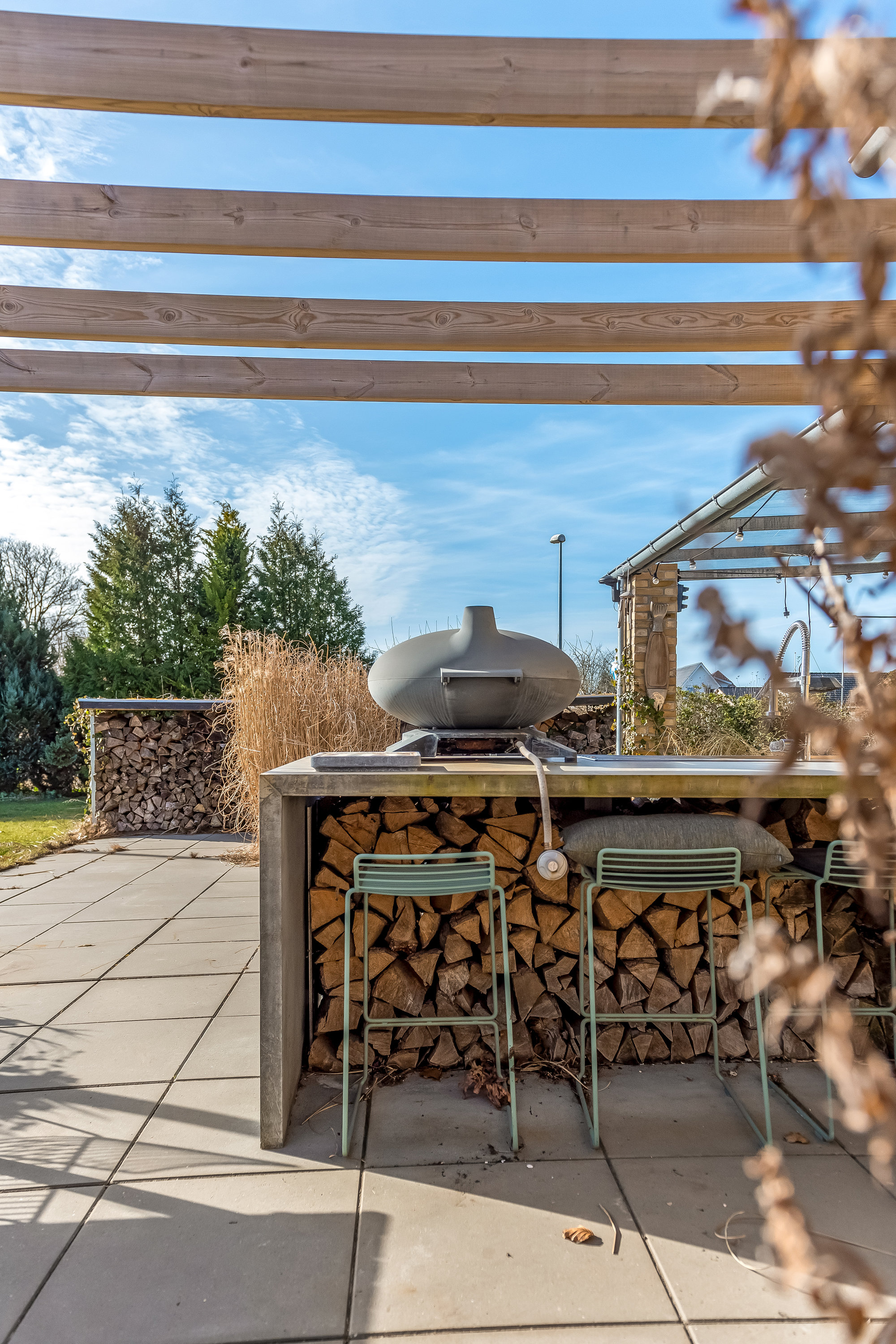 Fremhævet terrasse billede i fuldskærmstilstand. Billede af Lægårdvej 64, 7500 Holstebro