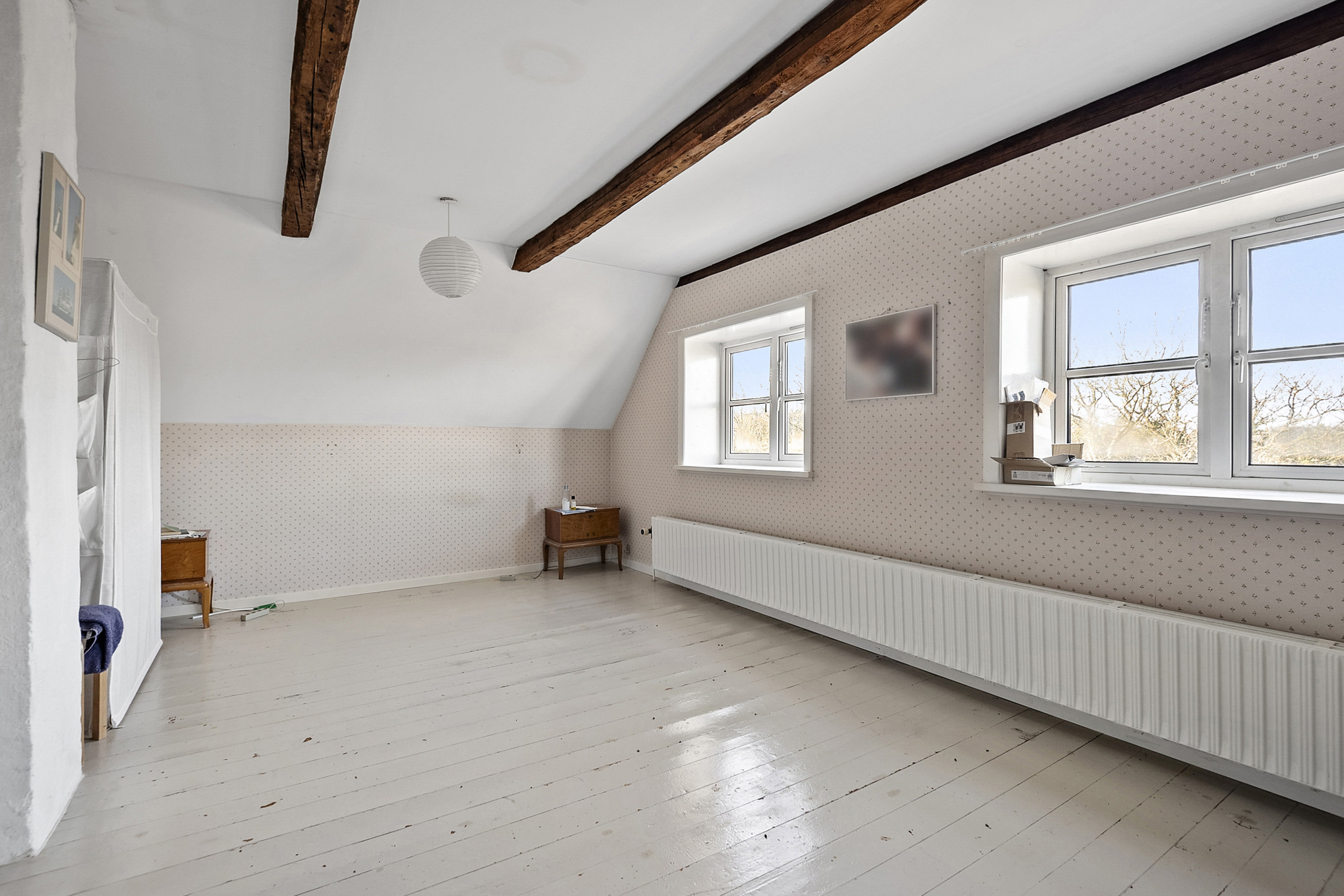 Fremhævet stue billede i fuldskærmstilstand. Billede af Myrtuevej 19, 6710 Esbjerg V