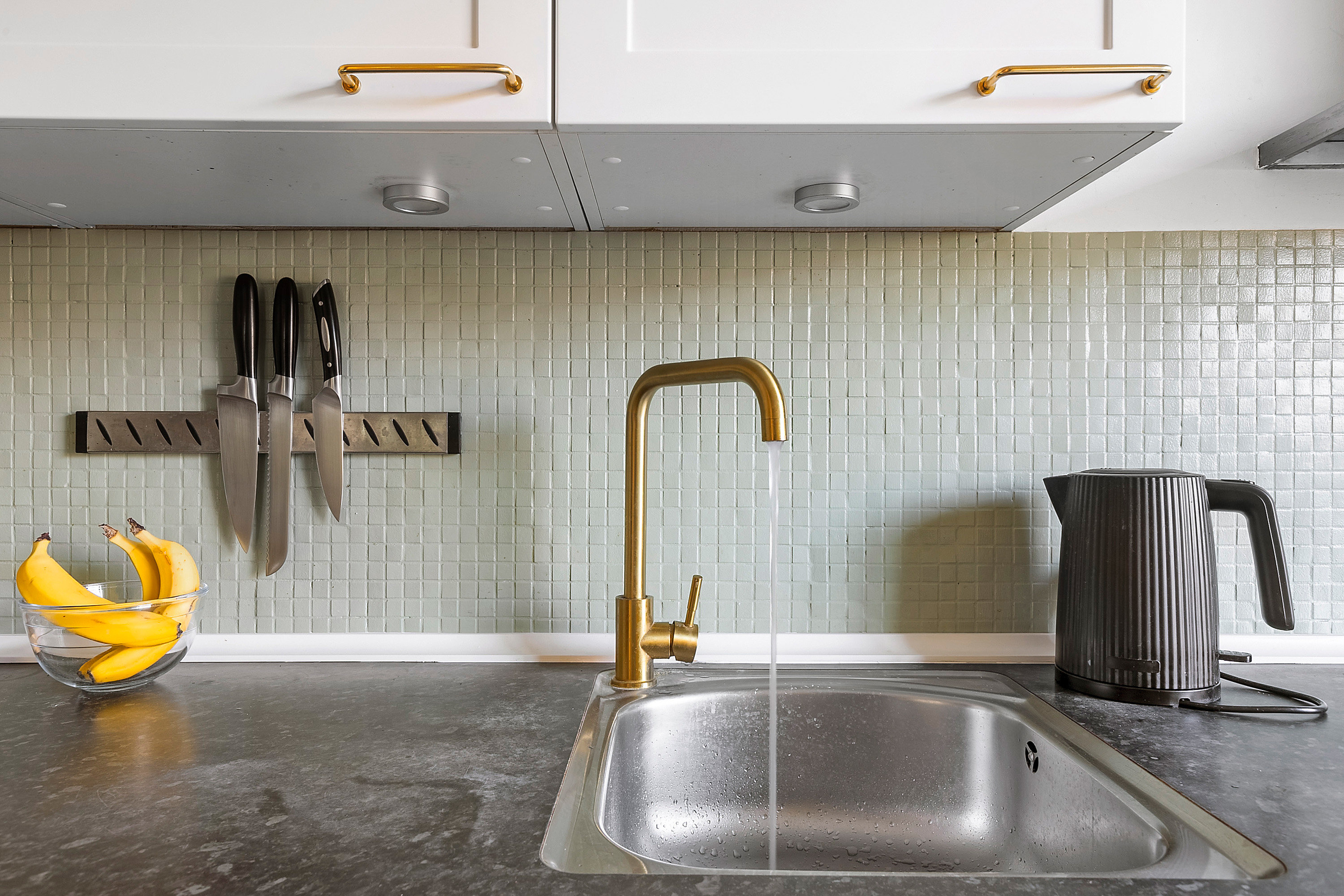 Fremhævet køkken billede i fuldskærmstilstand. Billede af Løgumklostervej 160, 6200 Aabenraa